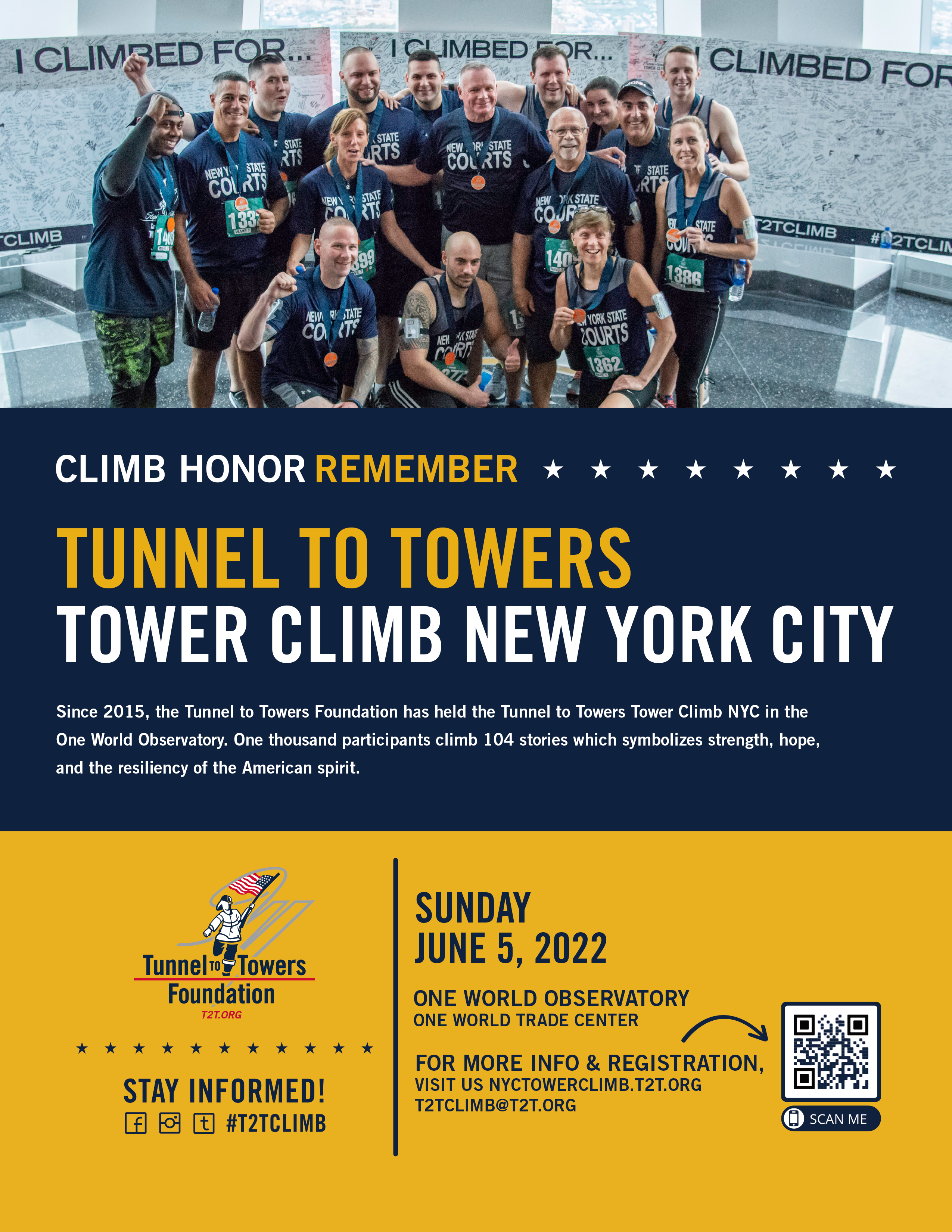 Tunnel to Towers Tower Climb New York City