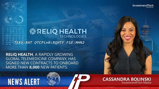 Reliq Health video for signing new contracts to onboard more than 8,000 new patients: Reliq Health video for signing new contracts to onboard more than 8,000 new patients