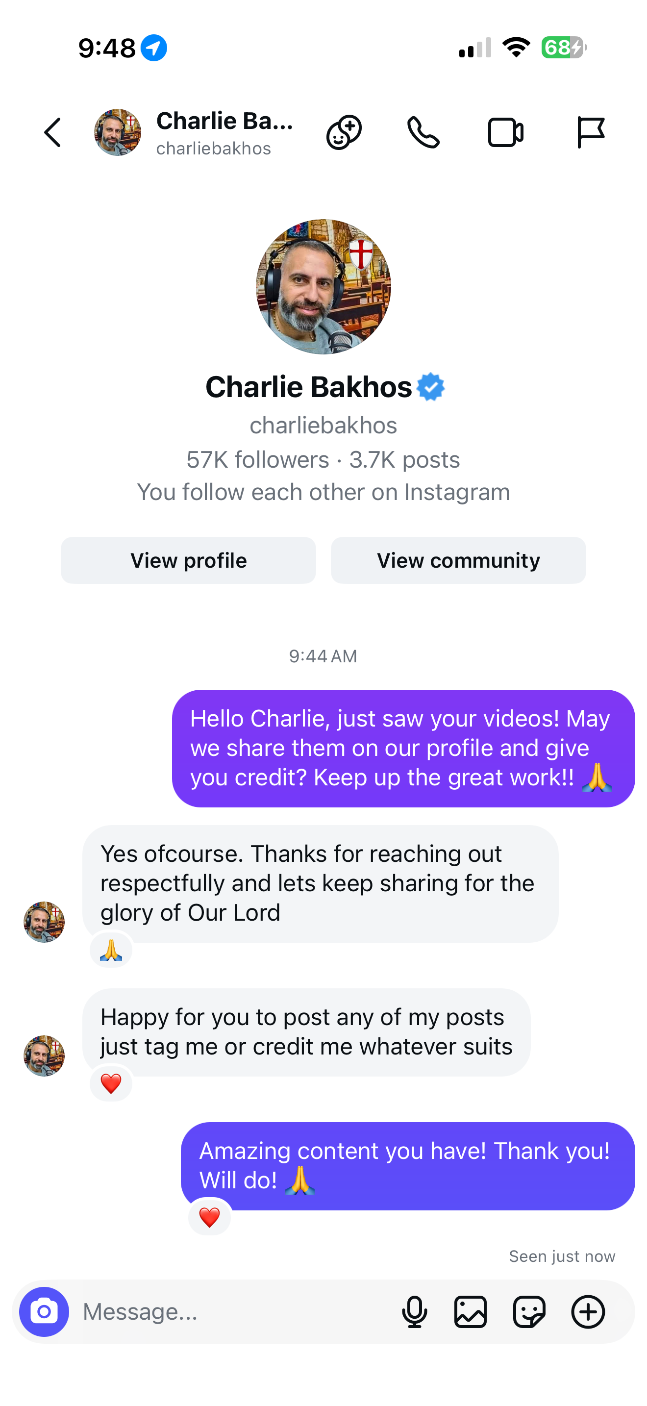 Catholic Connect documentation we asked for permission before sharing content