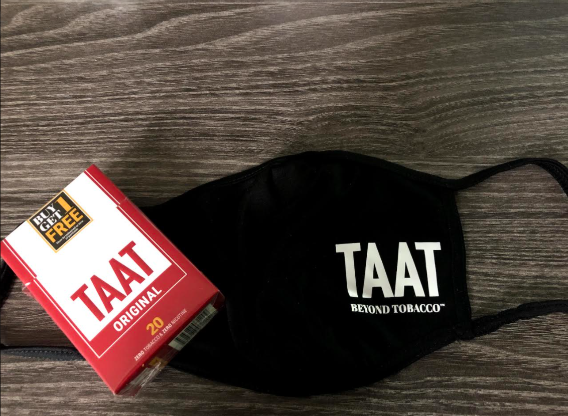 The Company has also included promotional face masks with the TAAT™ logo with all sample packs that were shipped to legal-aged smokers in the United States this month.