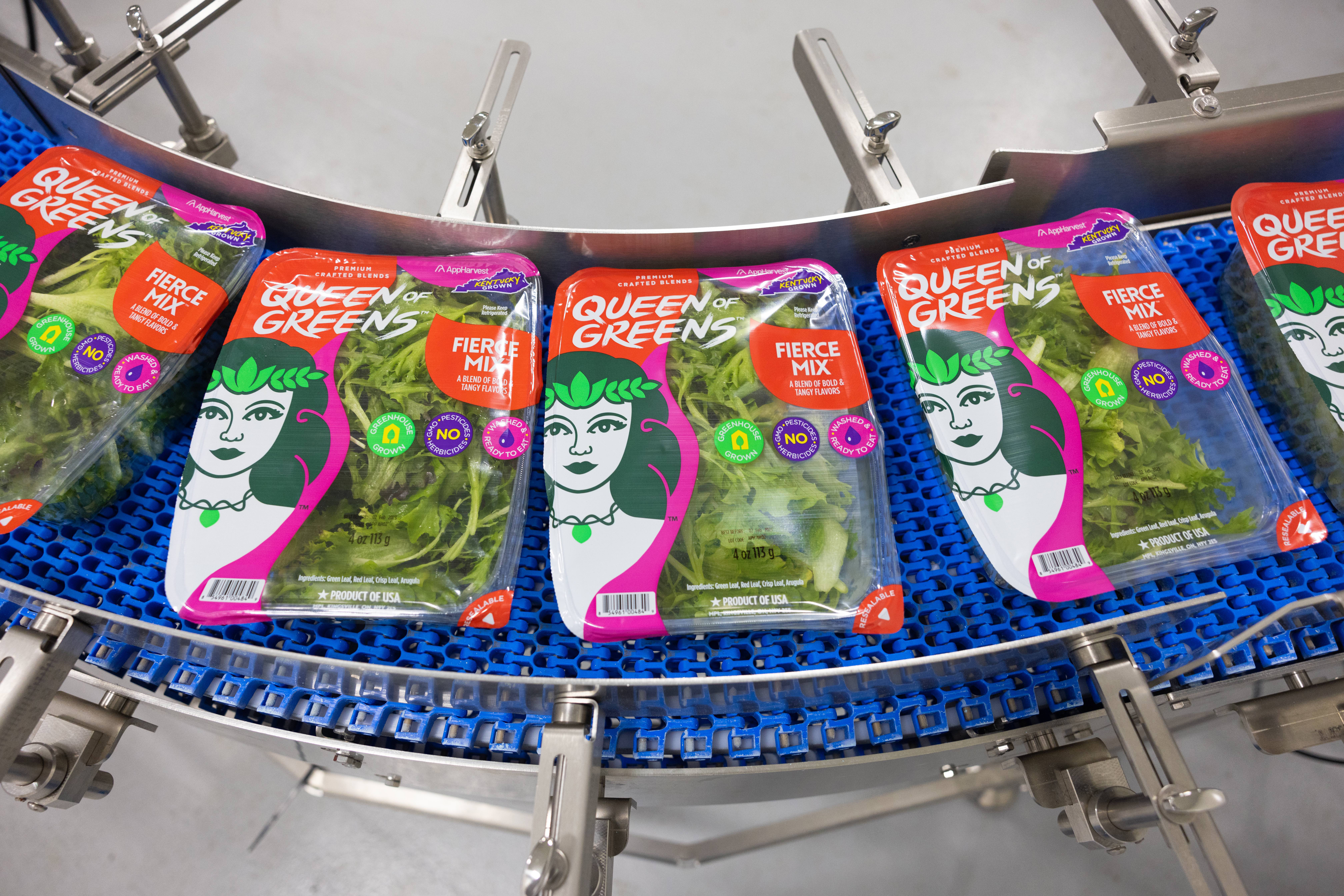&quot;Queen of Greens®&quot; salad mixes from AppHarvest Berea