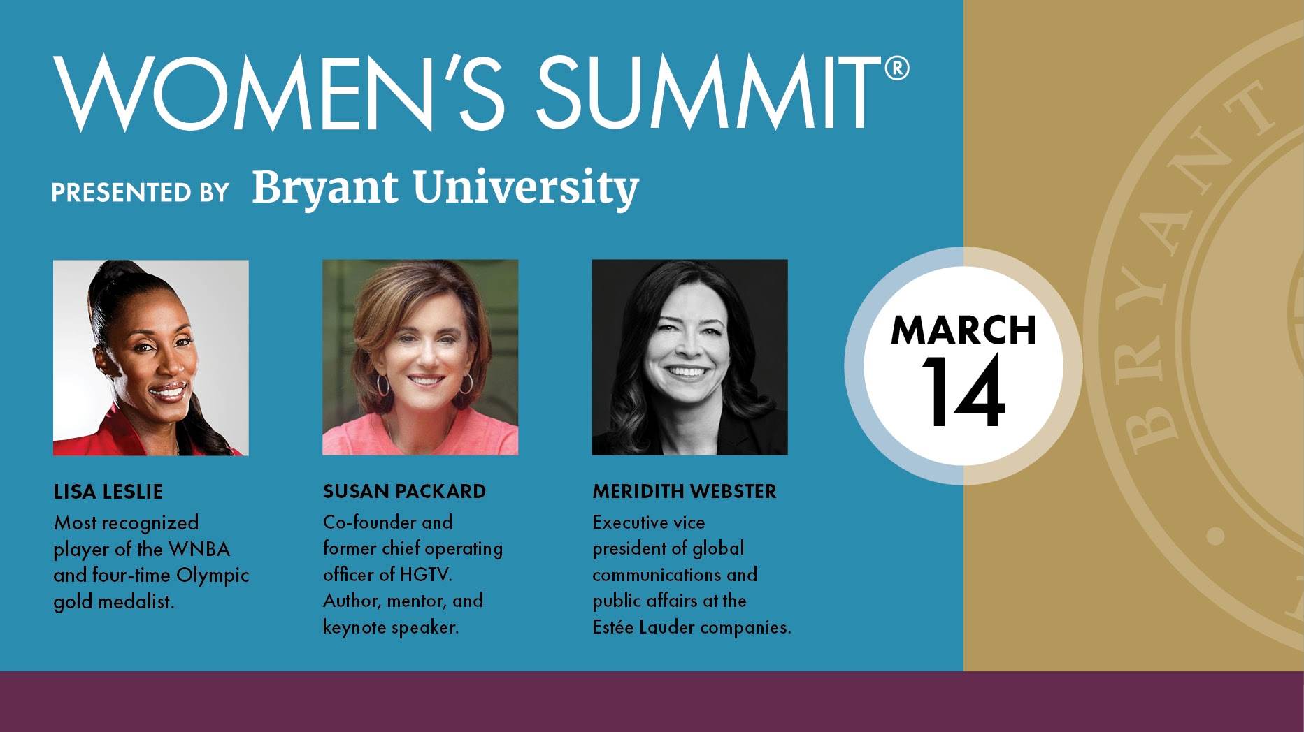 Bryant University's Women's Summit