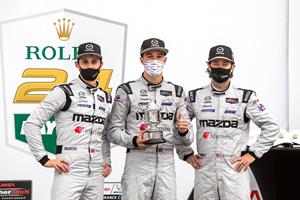 Mazda Motorsports podium finish Rolex 24h