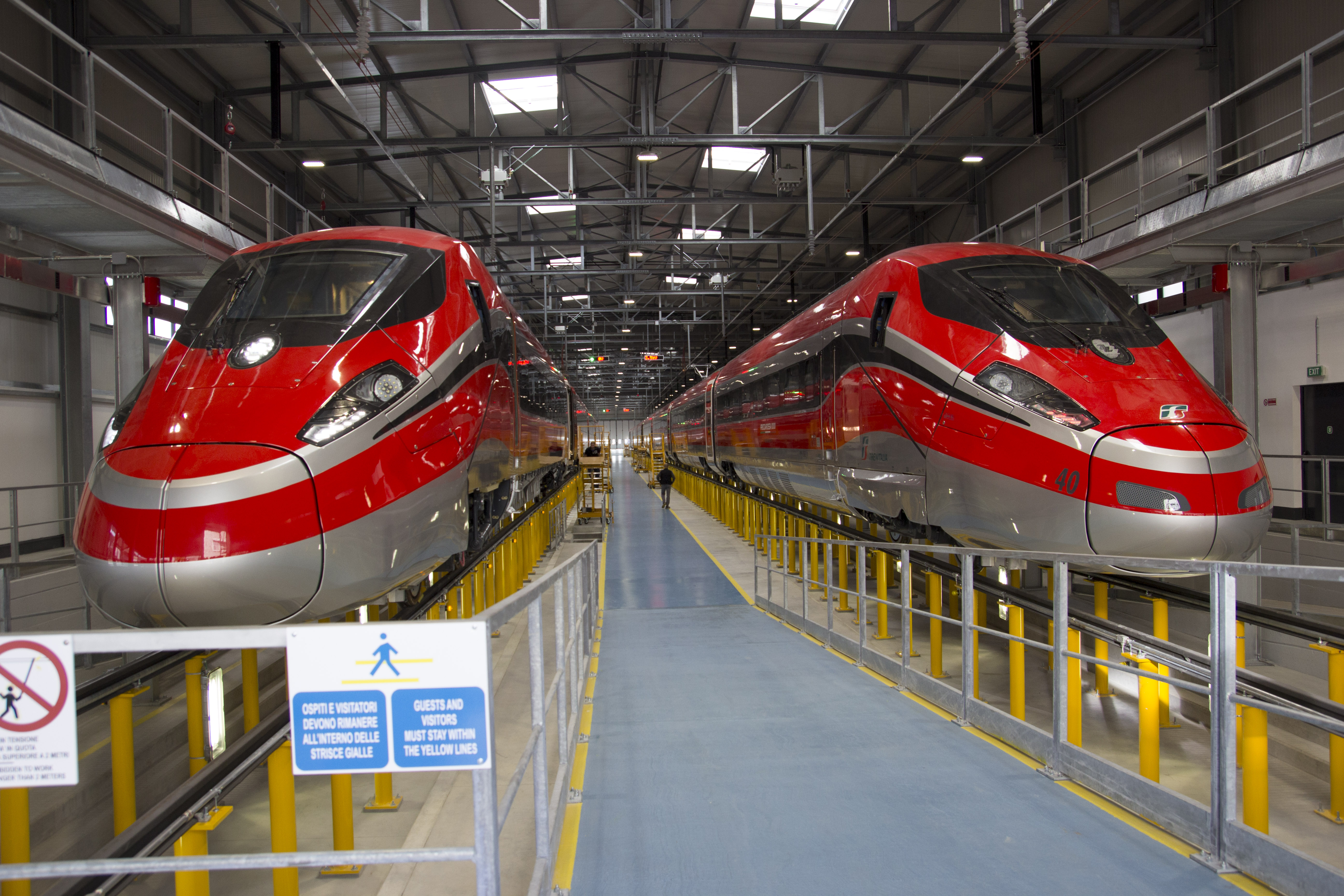 Hitachi and Bombardier will supply 14 vey high-speed Frecciarossa 1000 trains to Italy 2