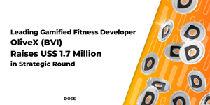 Fitness Metaverse OliveX (BVI) Raises US$1.7M in Strategic Round
