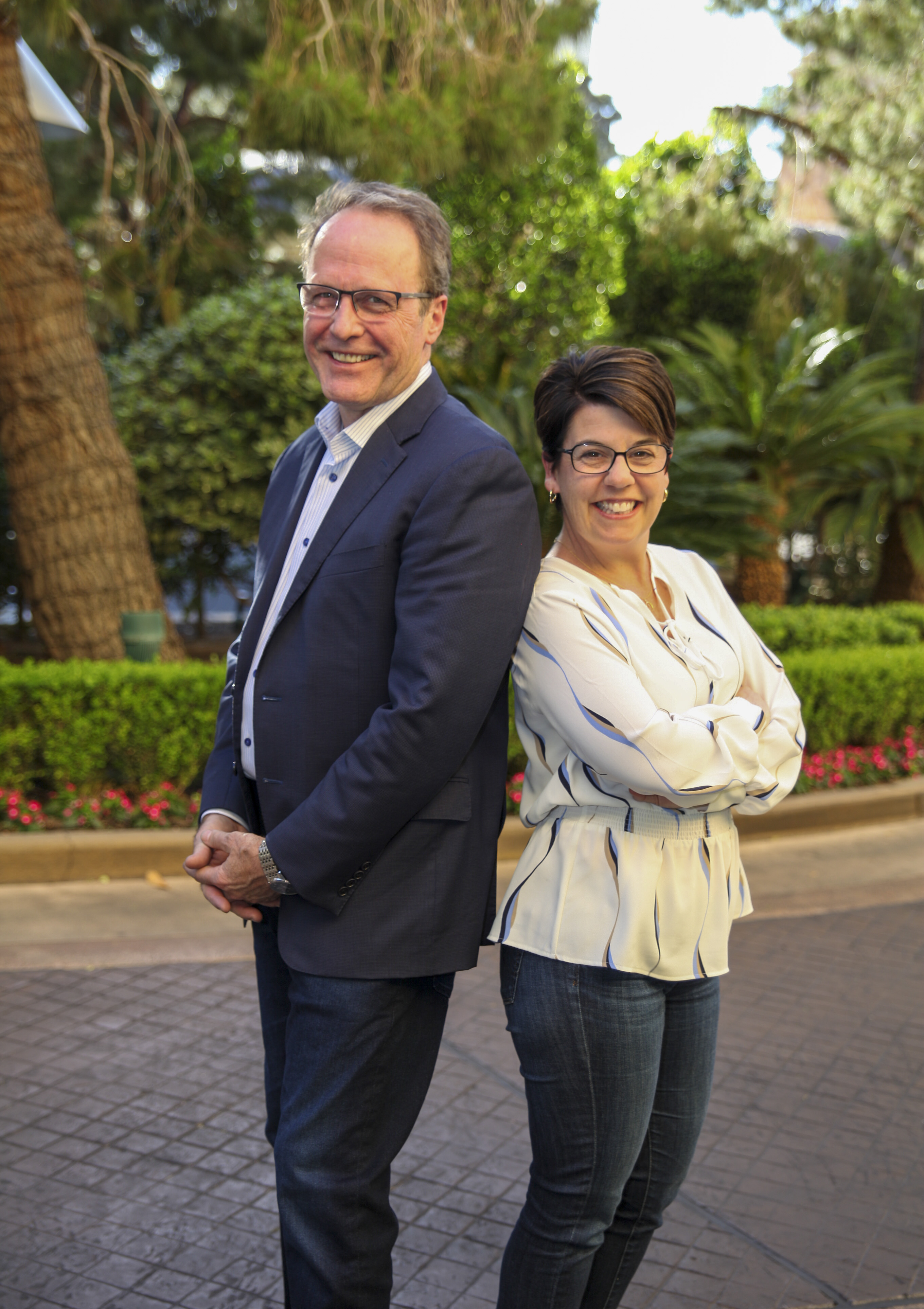 Co-founders of Event Strategy Group, Norm Aamodt and Renee Scullin