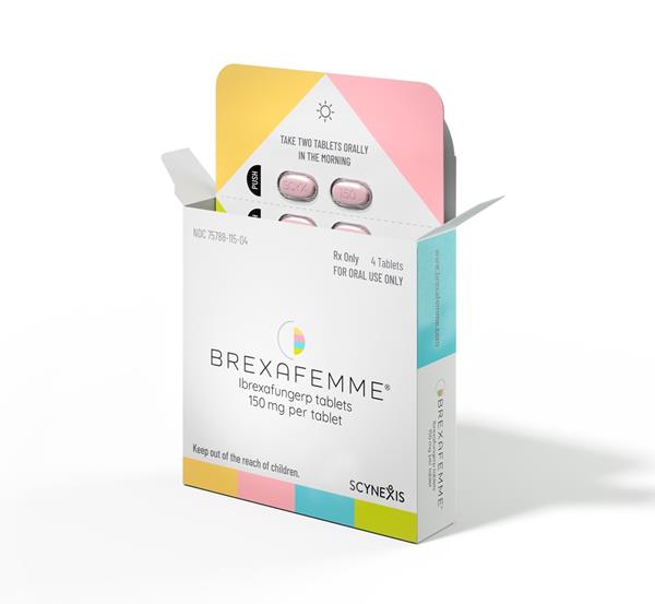 BREXAFEMME® (ibrexafungerp tablets), for oral use