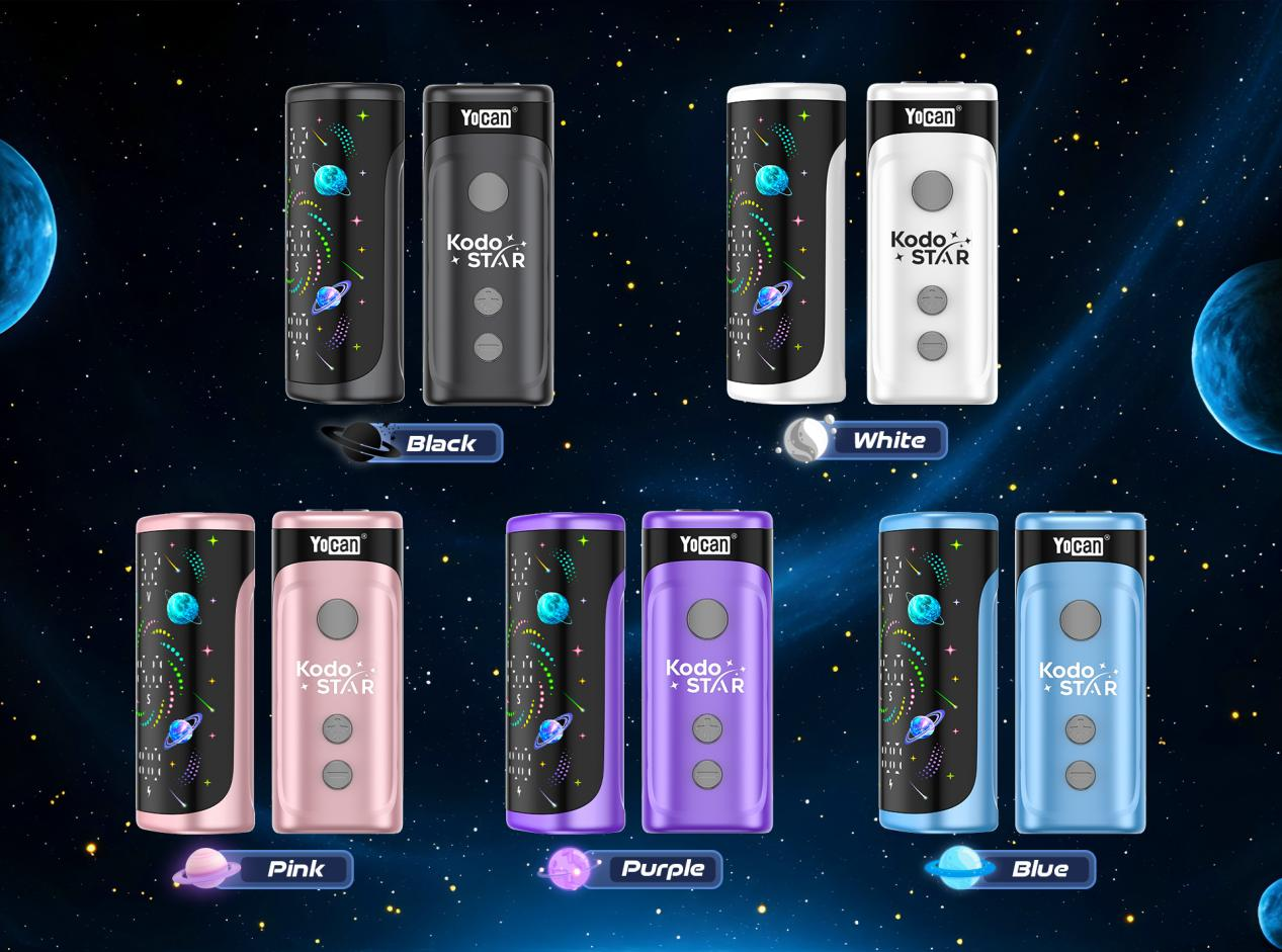 Yocan Kodo Star Launches: Revolutionizing Compact Vaping with Galaxy Full Display Technology