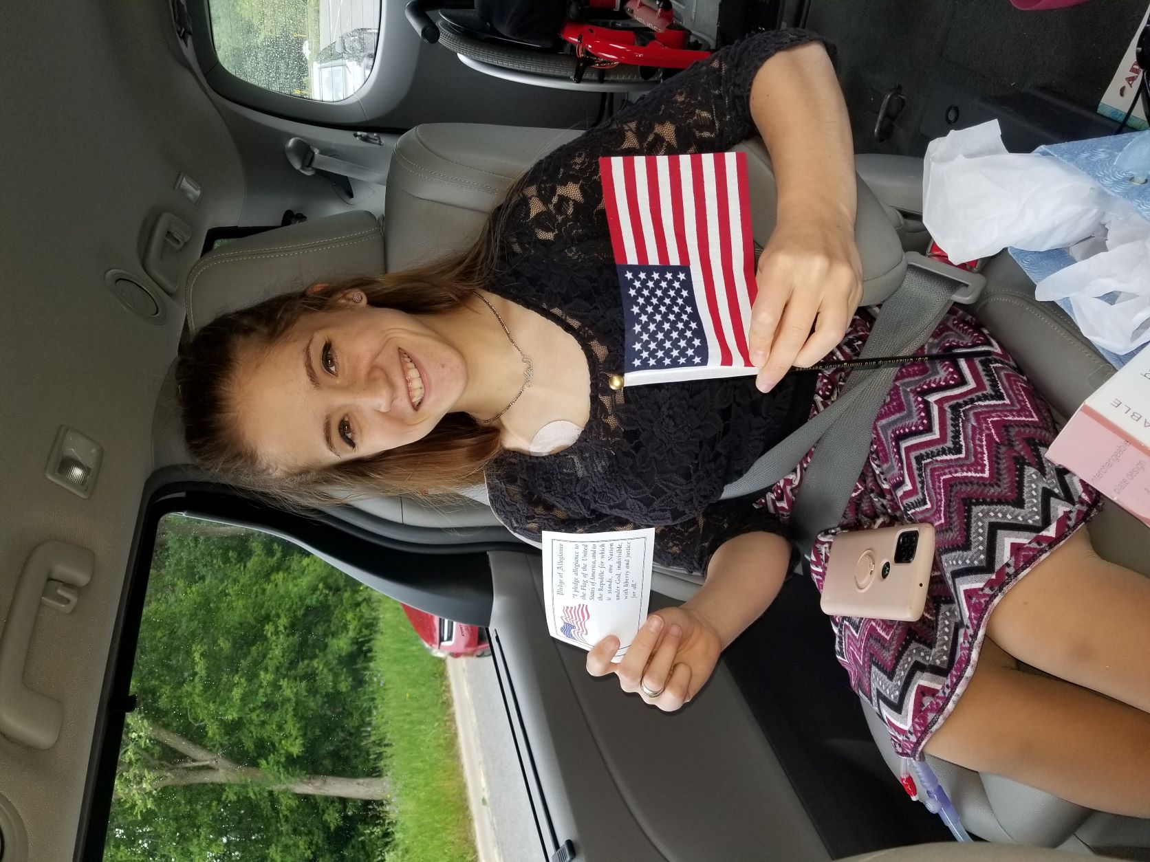 Alisa Campau Citizenship