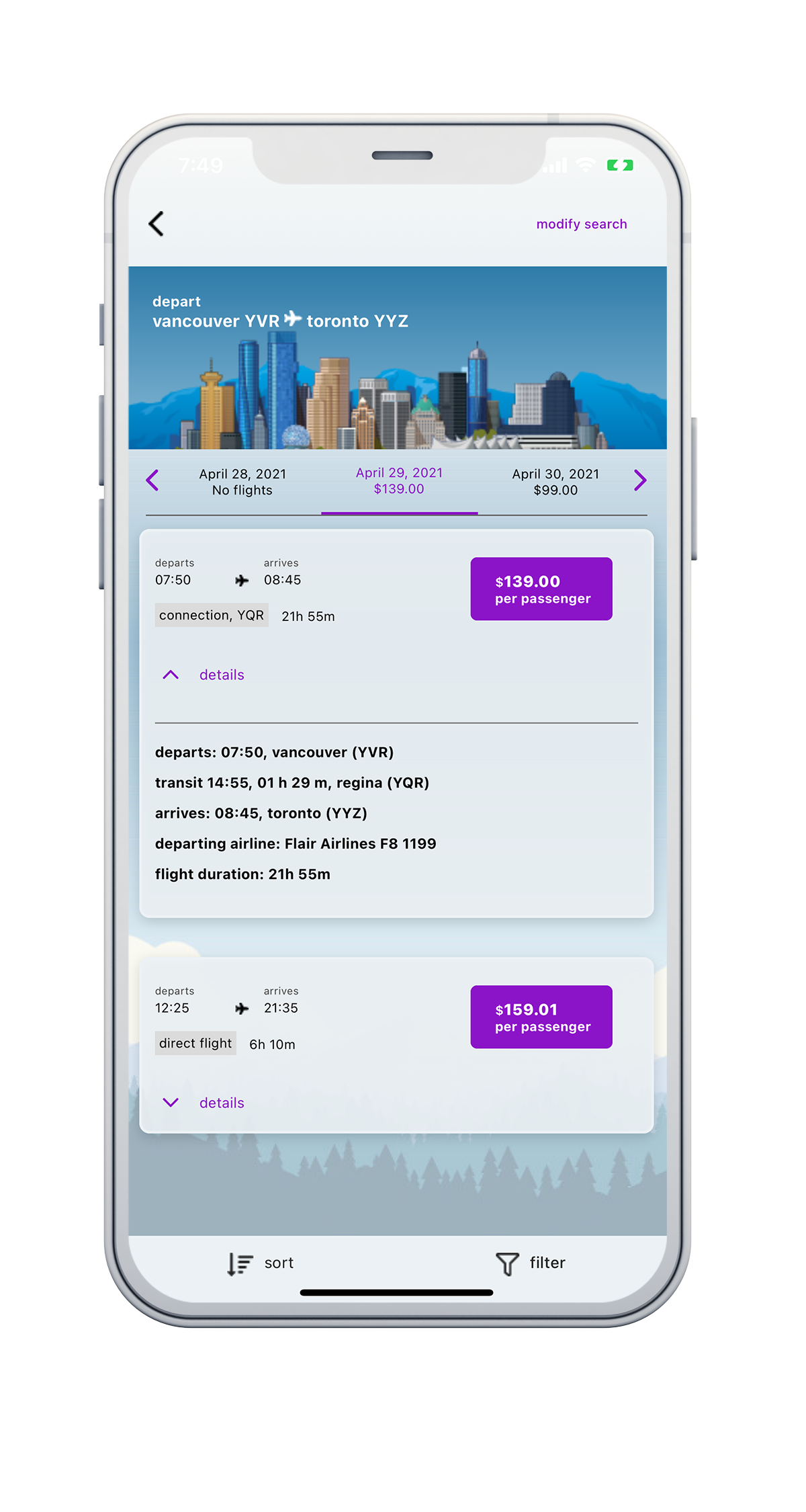 Un parcours client à portée de main