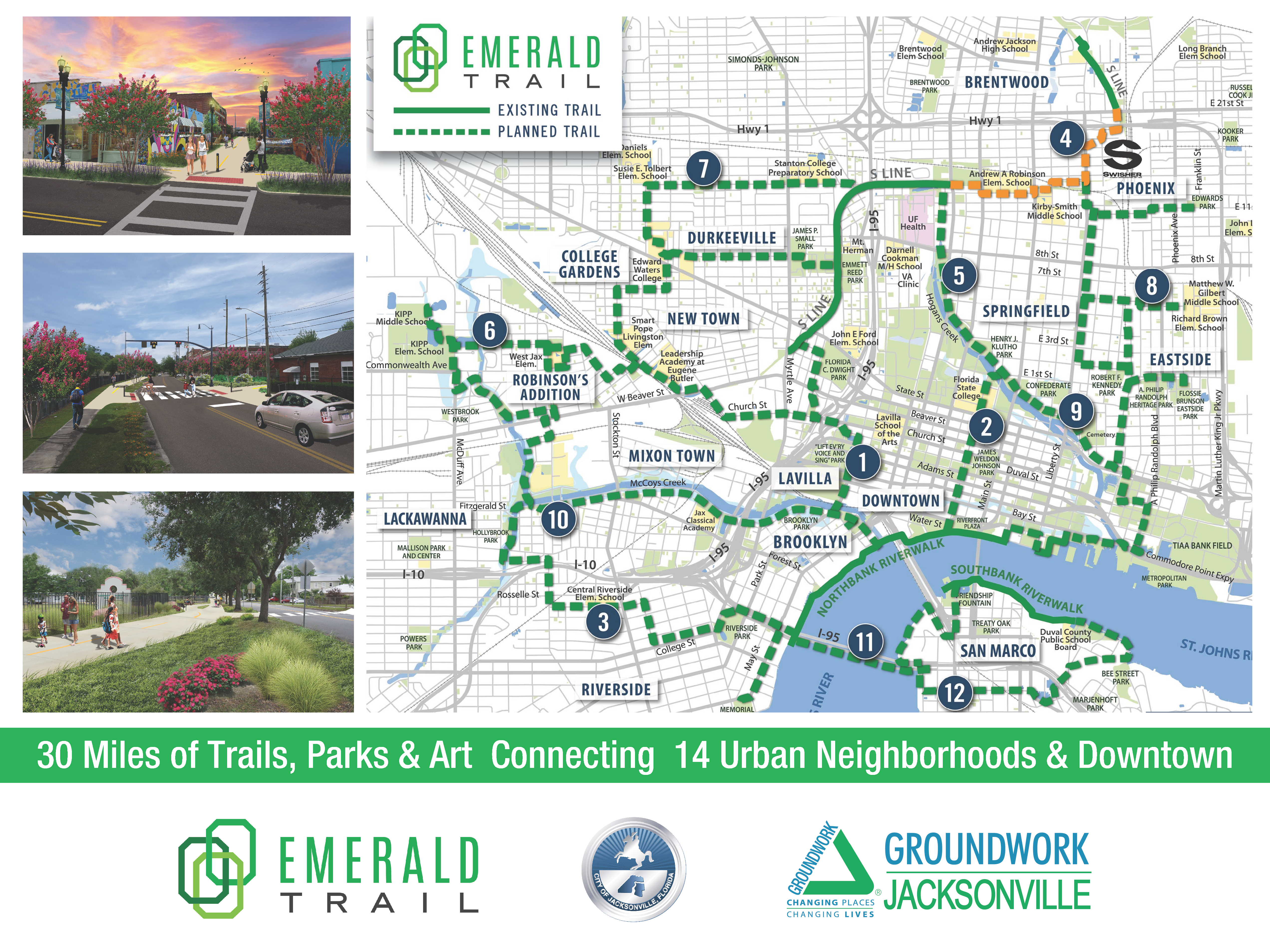 Emerald Trail  S-Line Enlargement