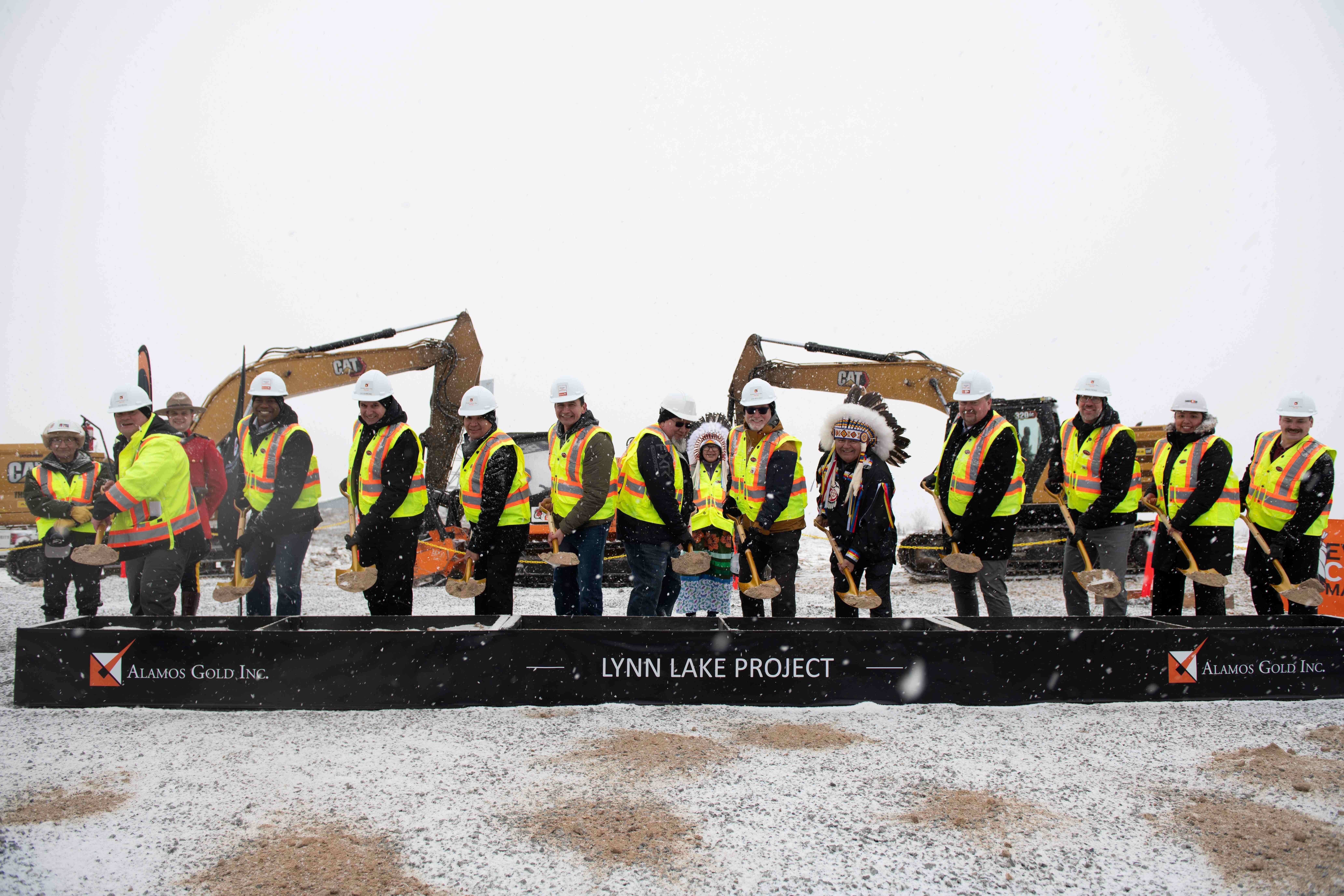 Lynn Lake ground breaking ceremony - March 2025 