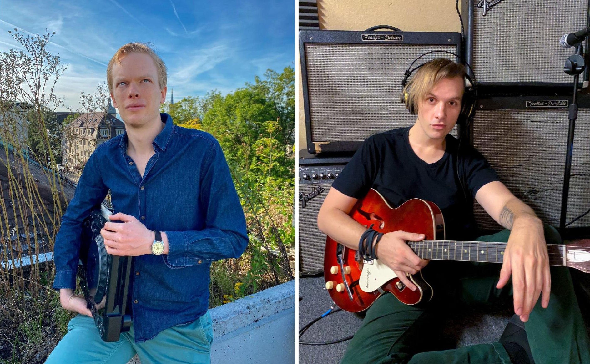 Tobias Horka, CEO of the site builder optimized for musicians Onescreener, and Craig Broom, Director of Artist Relations for the leading independent digital distribution platform Octiive. The two firms announced
a partnership benefiting indie artists. 