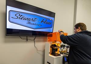 Stewart-Haas Racing relies on 3D Systems’ Figure 4 Standalone for the direct production of TV camera, pit gun, and pit cart components along with other prototype parts.