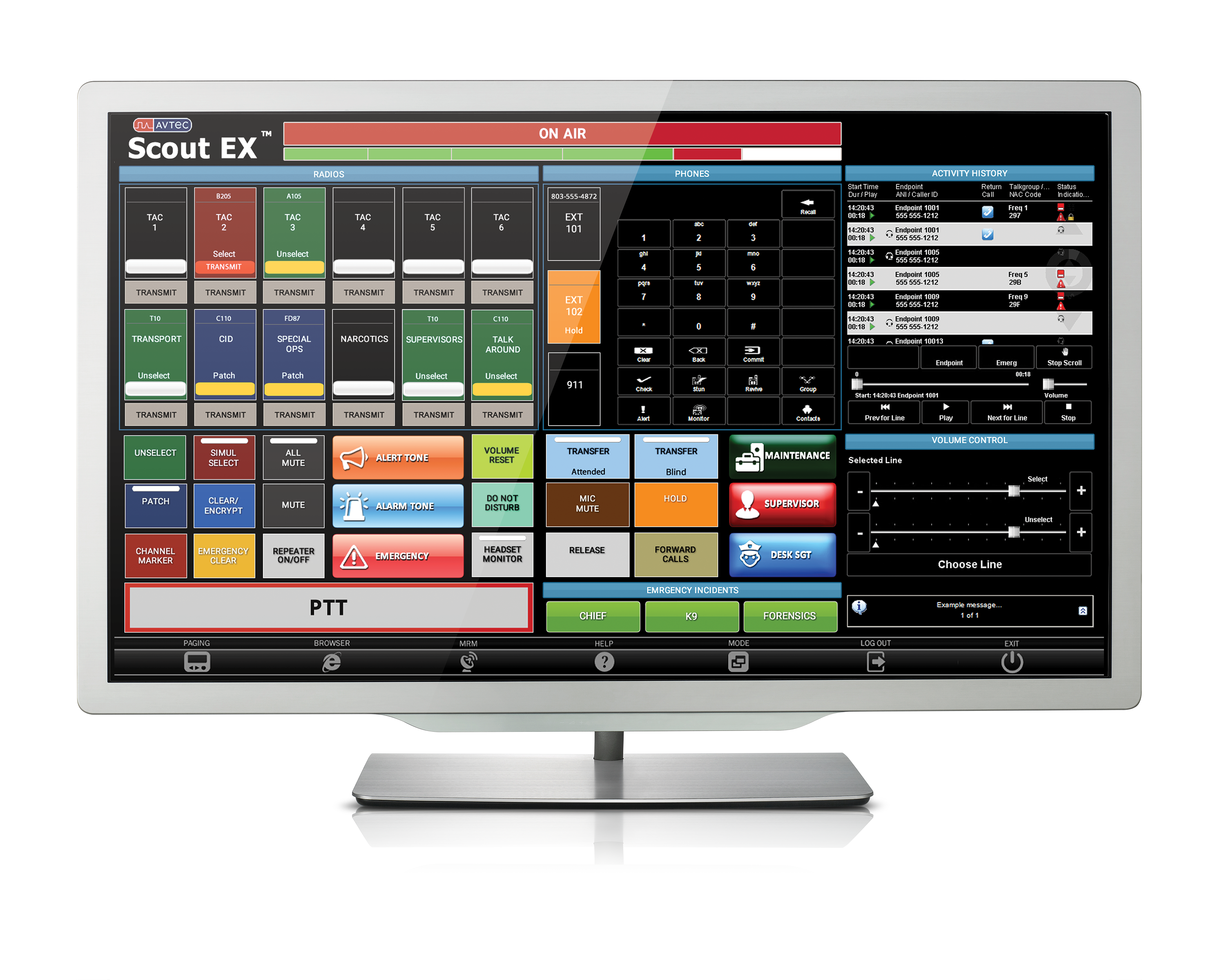 Avtec Scout_EX_Dispatch_Console