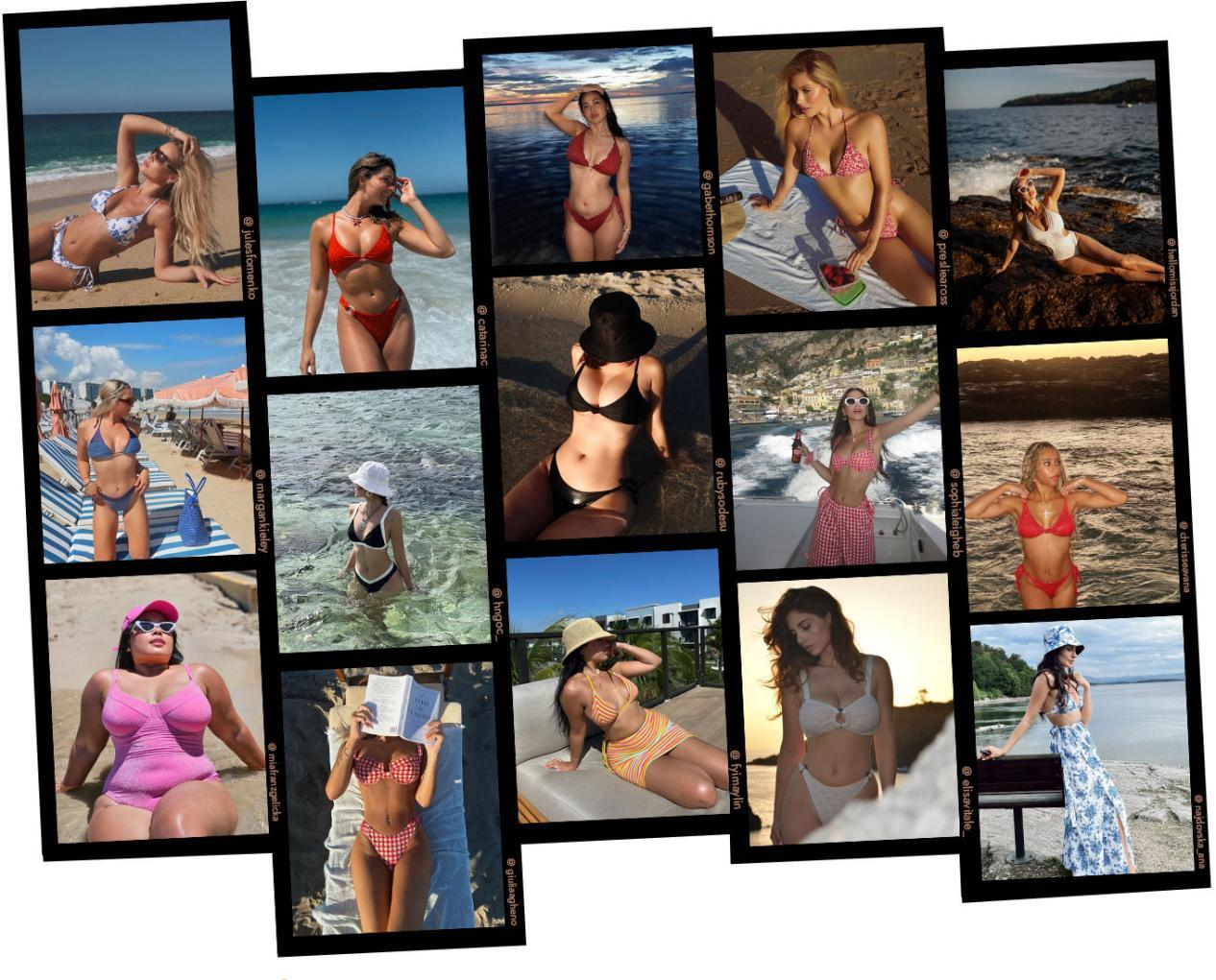 Various BERLOOK swimsuits