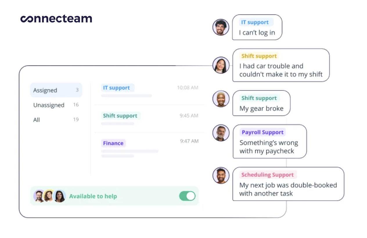 Connecteam Help Desk