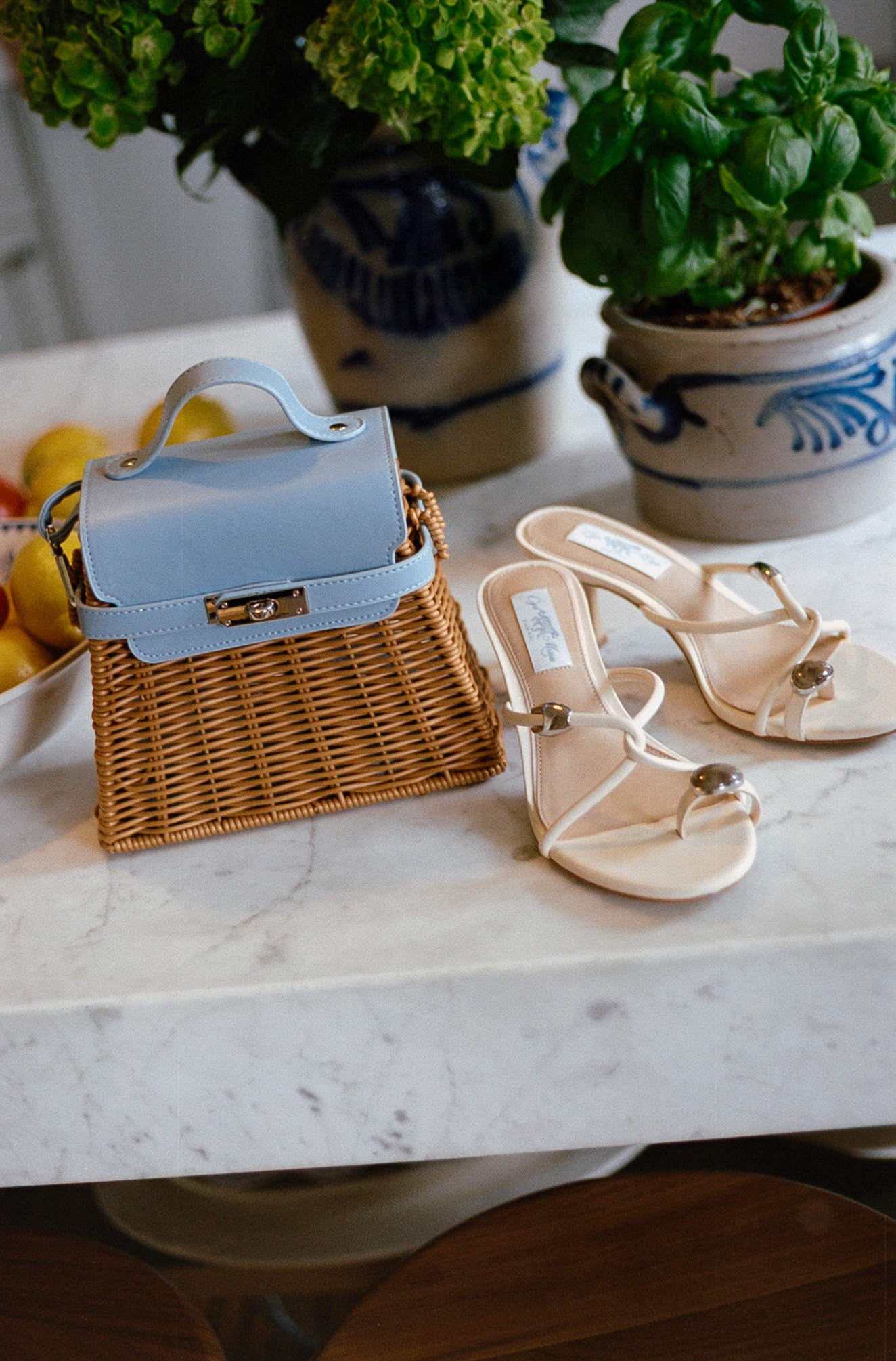 The Dottie Bag & Miramar Shoe.  Cyd Morris x Gianni Bini is available exclusively at Dillard's.