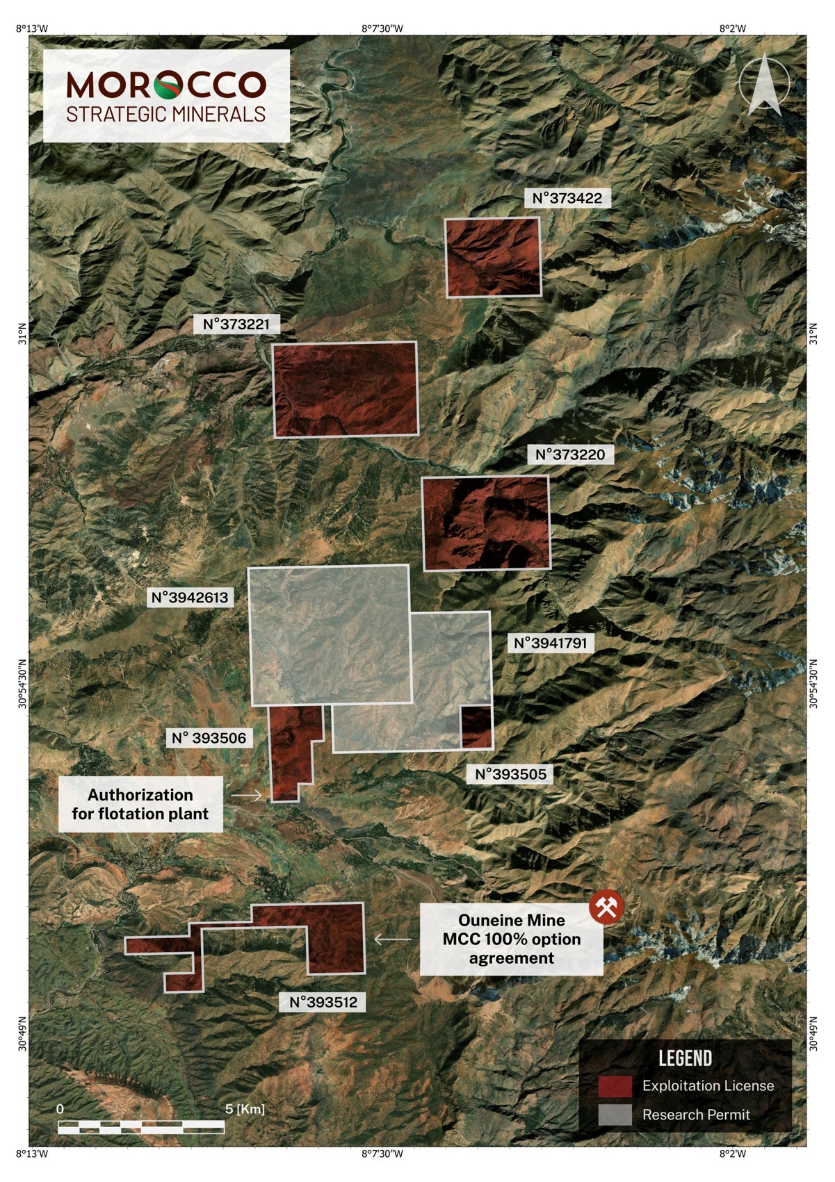 Figure 4: MCC's Ouneine-Ijoukak hub in Morocco's Western High Atlas.