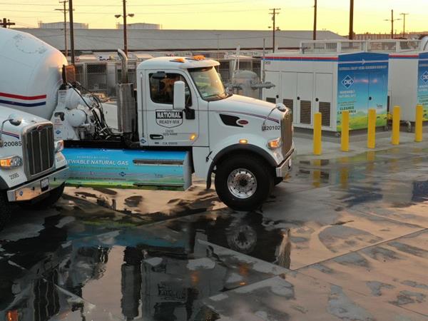 National Ready Mixed Concrete Company (NRMCC) has deployed another 24 near-zero emission compressed natural gas (CNG) concrete mixers from Peterbilt, expanding its Southern California CNG fleet to 117 trucks. NRMCC’s CNG fleet is fueled with 100% carbon-negative renewable natural gas (RNG) produced in California, enabling the company to go beyond carbon neutrality and make a beneficial impact on climate protection and regional air quality. 