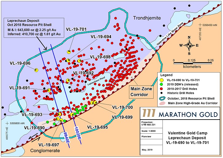 June 4th, 2019 Drill Map