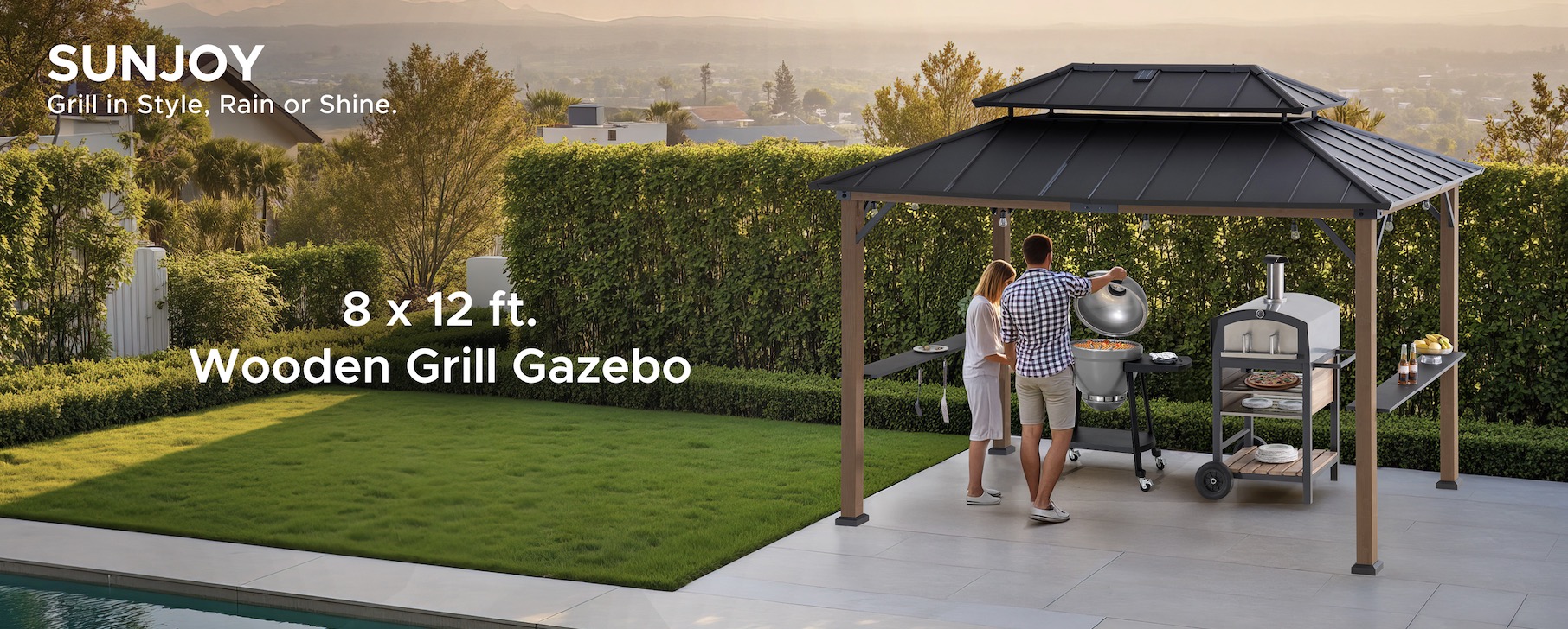 Sunjoy Grill Gazebo PR2