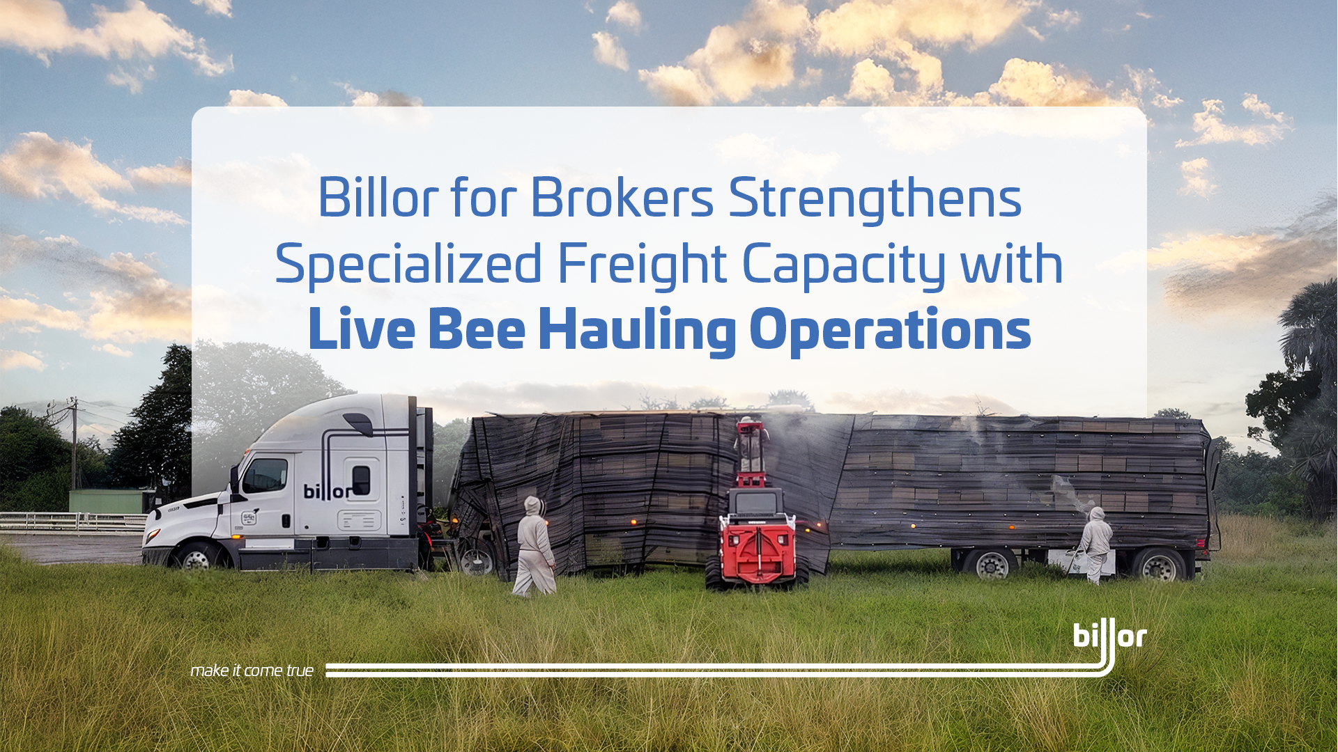 Billor for Brokers Strengthens Specialized Freight Capacity with Live Bee Hauling Operations