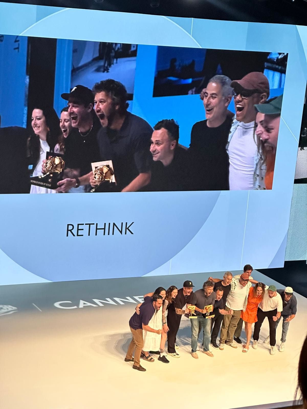 Rethink Team at Cannes Lions Festival of Creativity