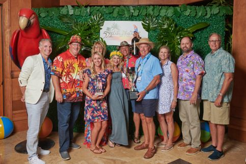 The awards evening culminated in a Margaritaville-themed, Jimmy Buffet-style “55 Years of Paradise” celebration to commemorate the 55-year anniversary.