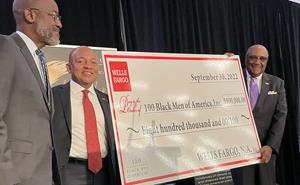 Wells Fargo Foundation Donates $800,000 to 100 Black Men of America, Inc. to Expand Community Impact and Aid in the Organization’s Sustainability