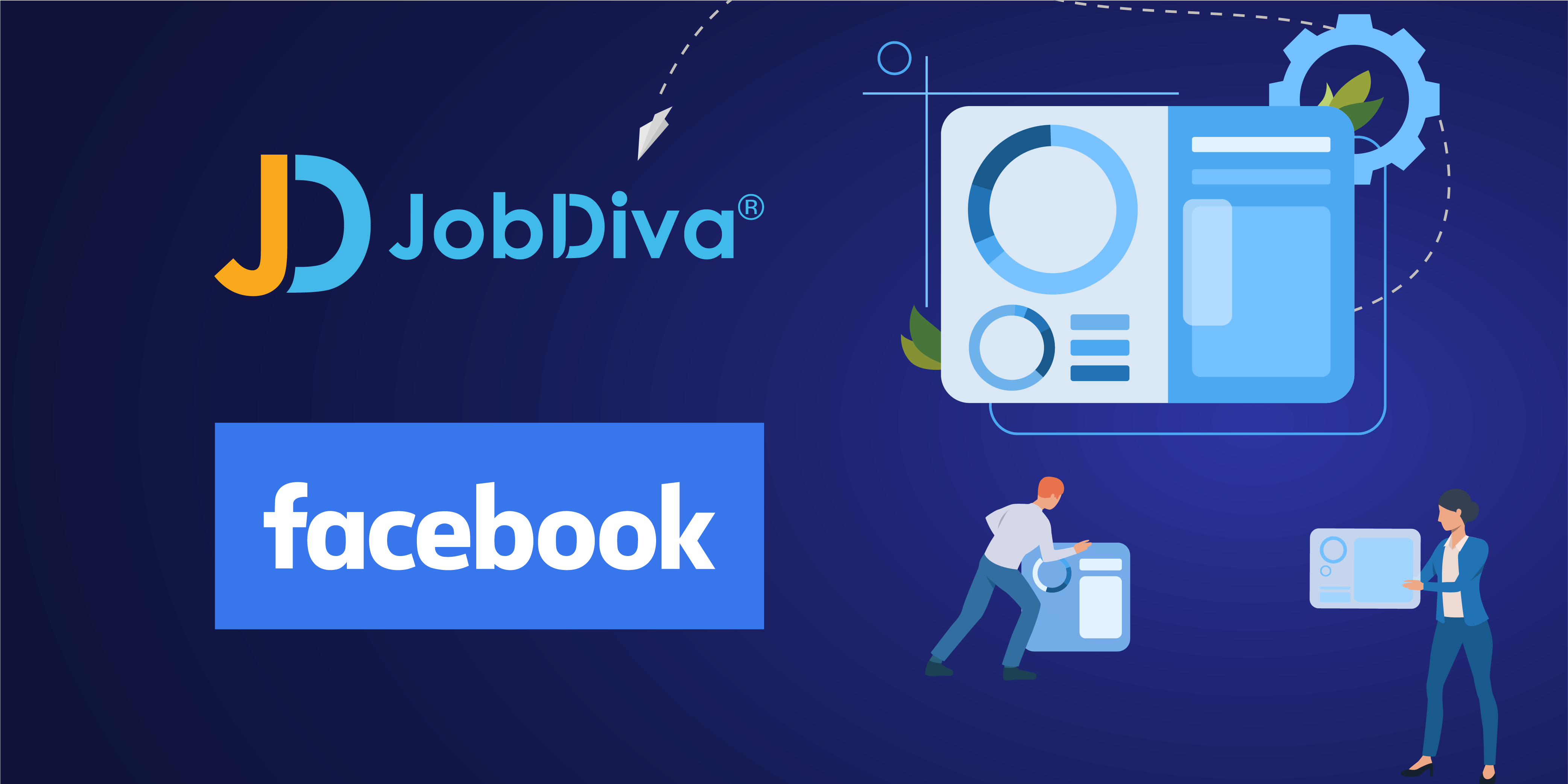 JobDiva ผสานรวมกับฟังก์ชั่นหางานบน Facebook