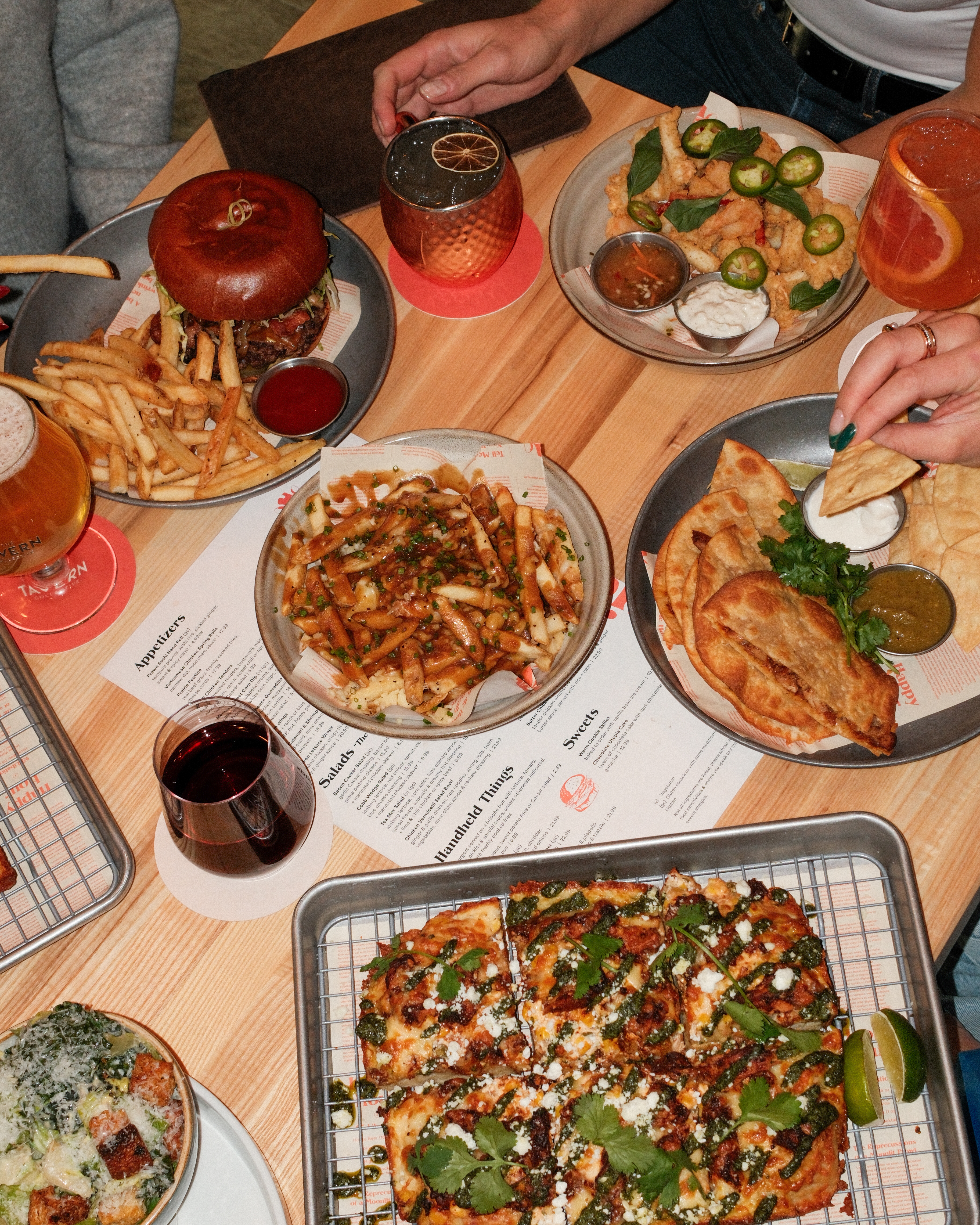 Menu items - Tavern on King Edward