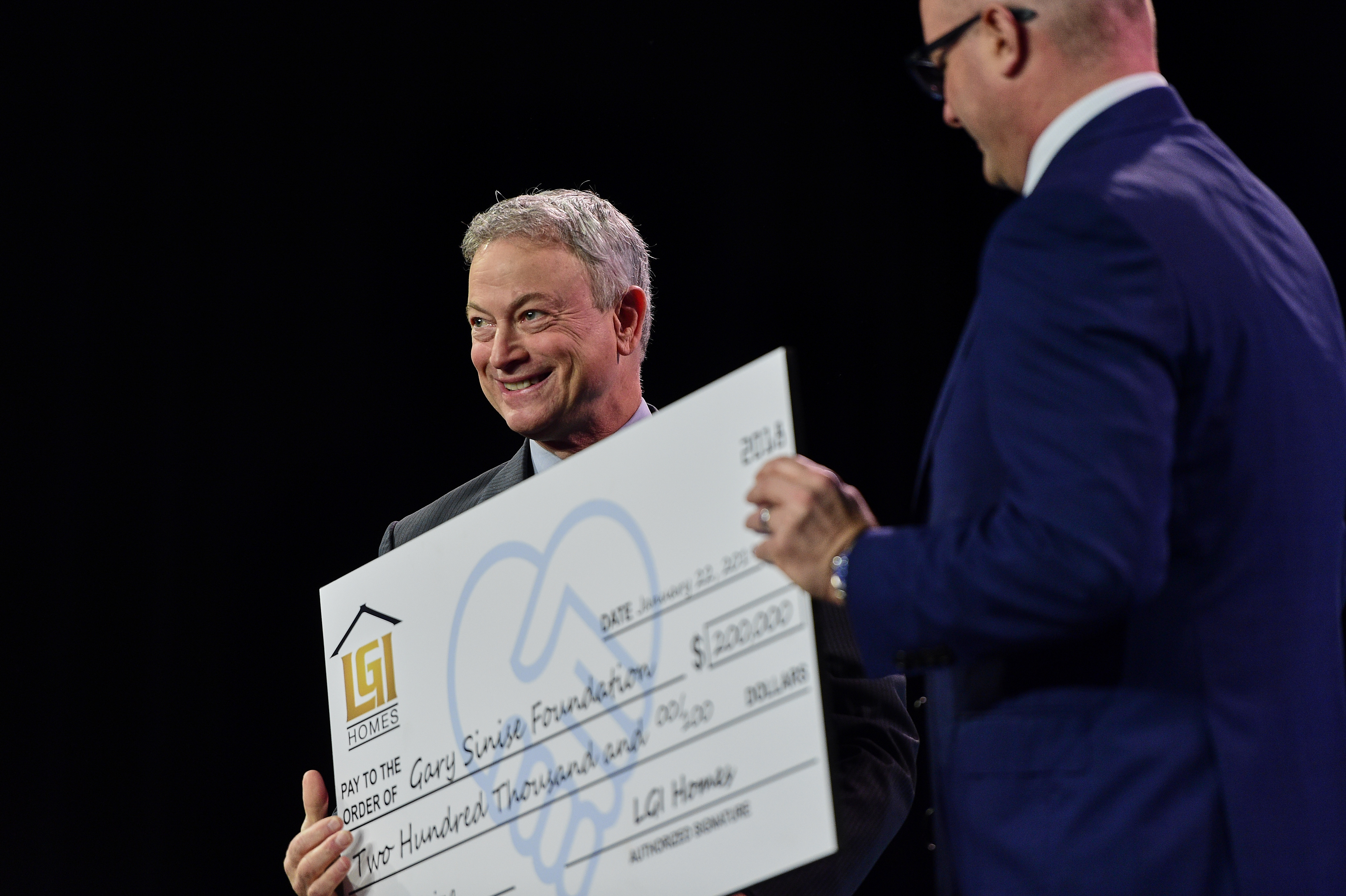 Gary Sinise Foundation Donation