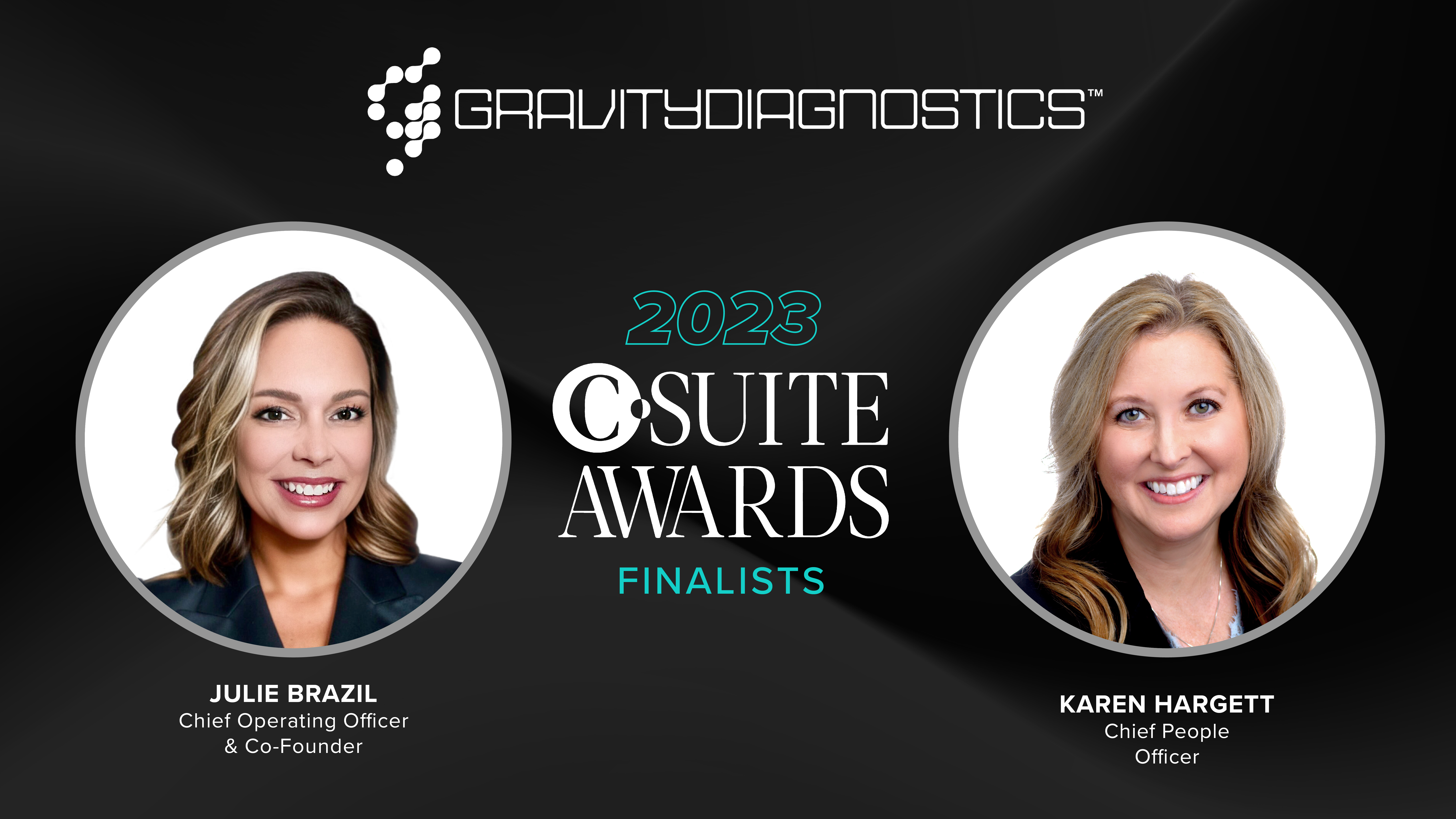 Gravity Diagnostics' Leadership Nominated as Cincinnati Business Courier 2023 C-Suite Award Finalists