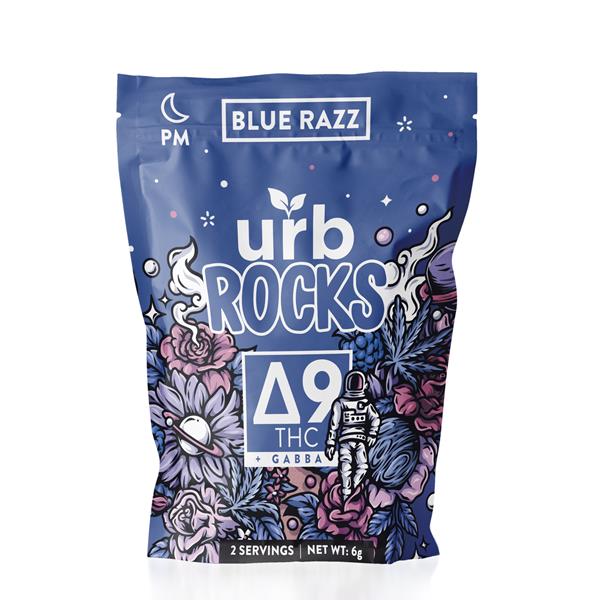 Urb Rocks PM Poppin’ - Blue Razz - Sachet