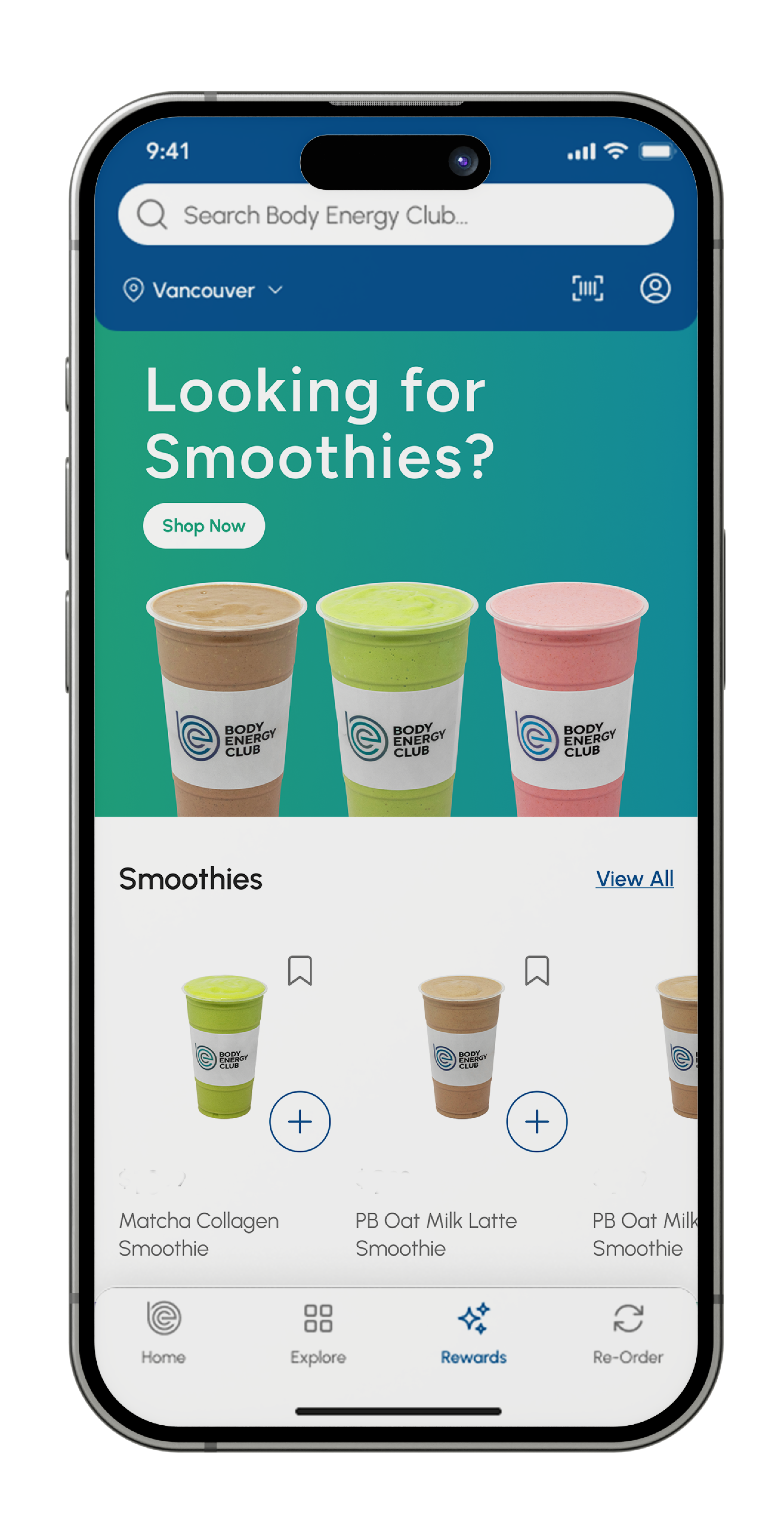 BEC App Smoothies