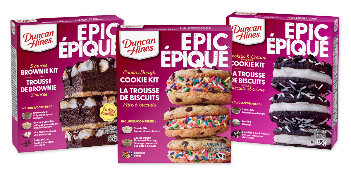 Duncan Hines EPIC Baking Kits