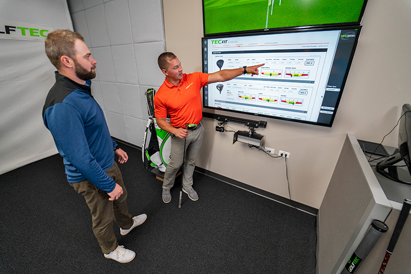 GOLFTEC Certified Club Fitters use advanced launch monitor technology coupled with our proprietary TECFIT® software and an extensive array of club and shaft combinations to dial in your perfect fit.