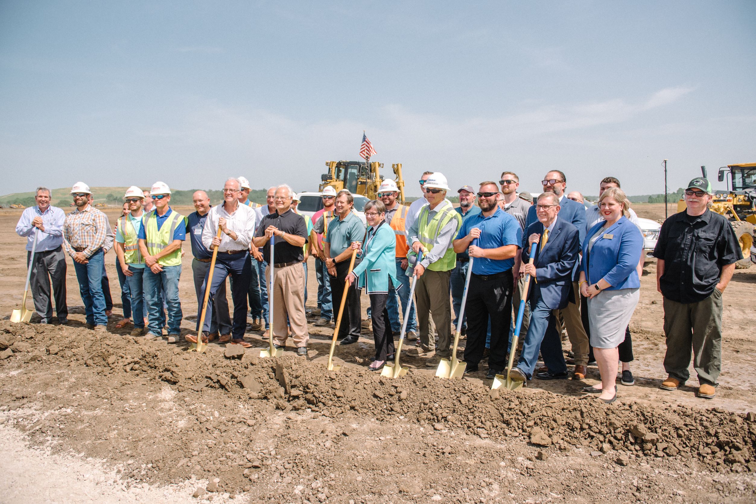 Bartlett Soybean Crushing Plant Groundbreaking