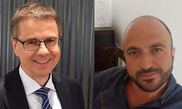 Christian Felsheim, Director Headwall EMEA (Left) Francesco Beccari, Sales Manager Headwall EMEA (Right)