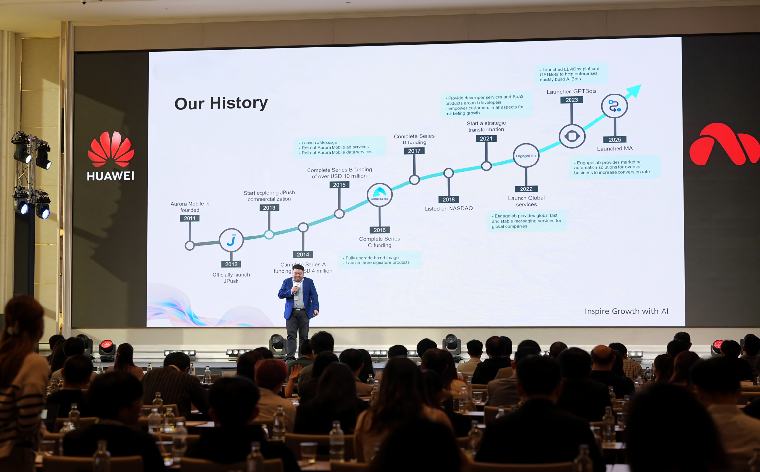 Aurora Mobile’s GPTBots.ai Showcases AI Sales Framework at Huawei Thailand Partner Summit 2026
