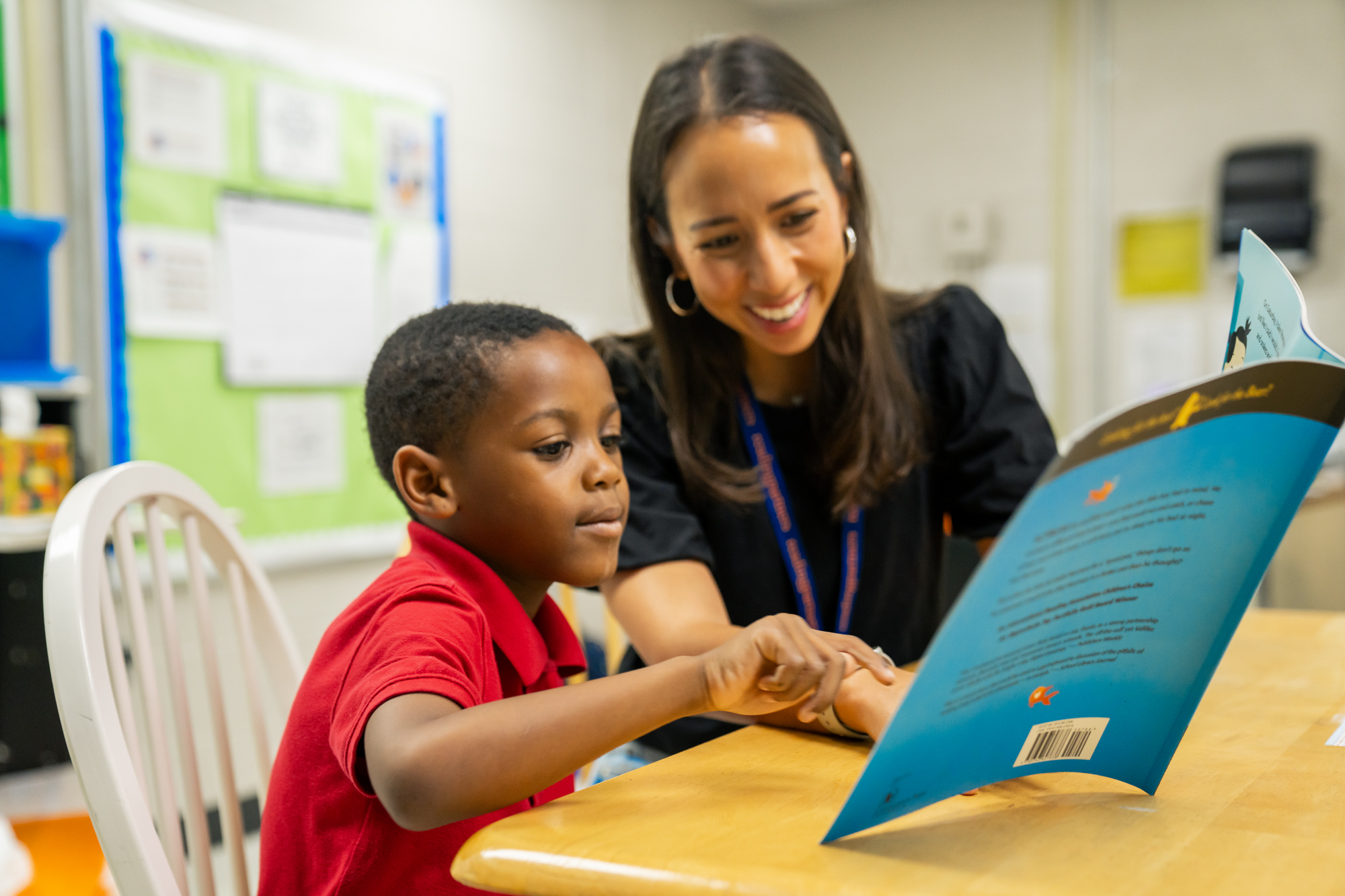 One-on-one tutoring via Reading Partners