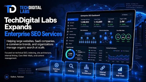 TechDigital Labs Introduces Enterprise SEO Strategies for Large Websites and SaaS