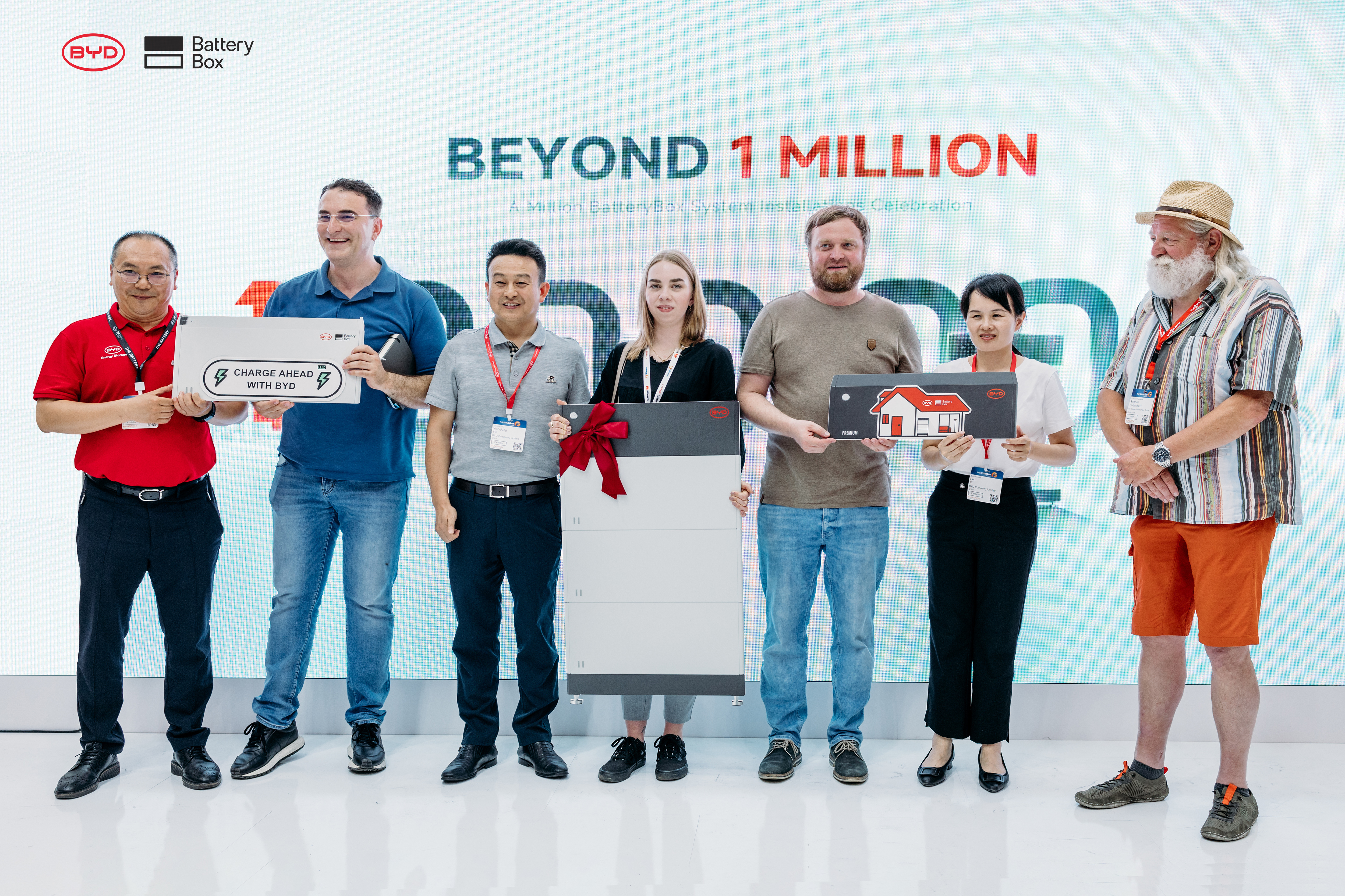 BYD celebrates over 1 million installed BatteryBox systems