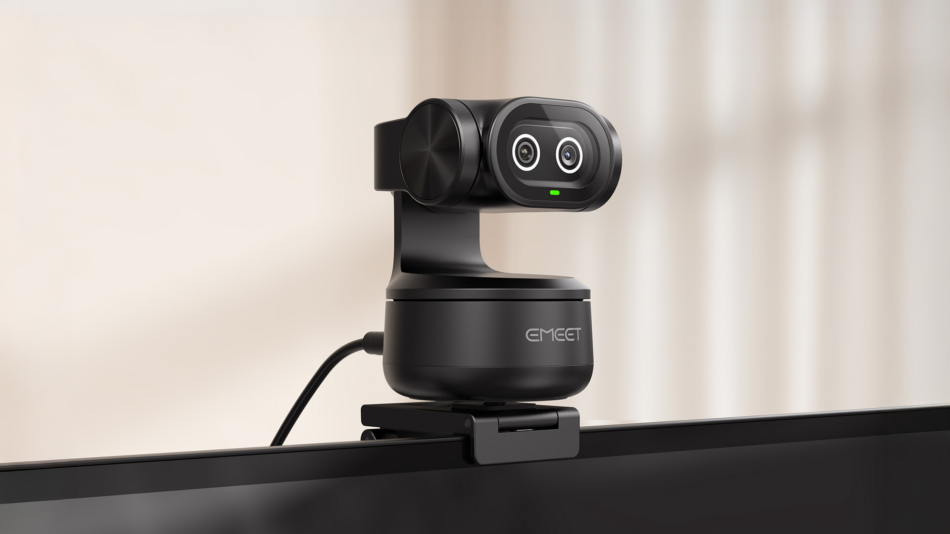 EMEET Debuts PIXY：AI 4K PTZ Webcam