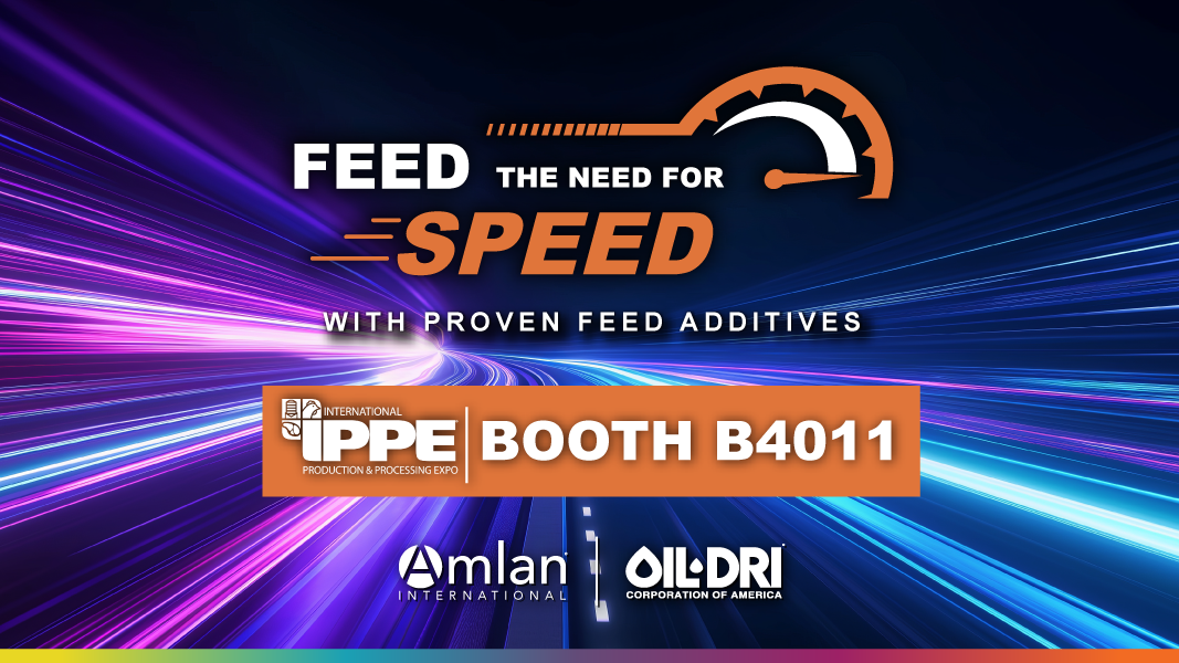 Amlan International will be exhibiting at the International Production & Processing Expo (IPPE) 2025