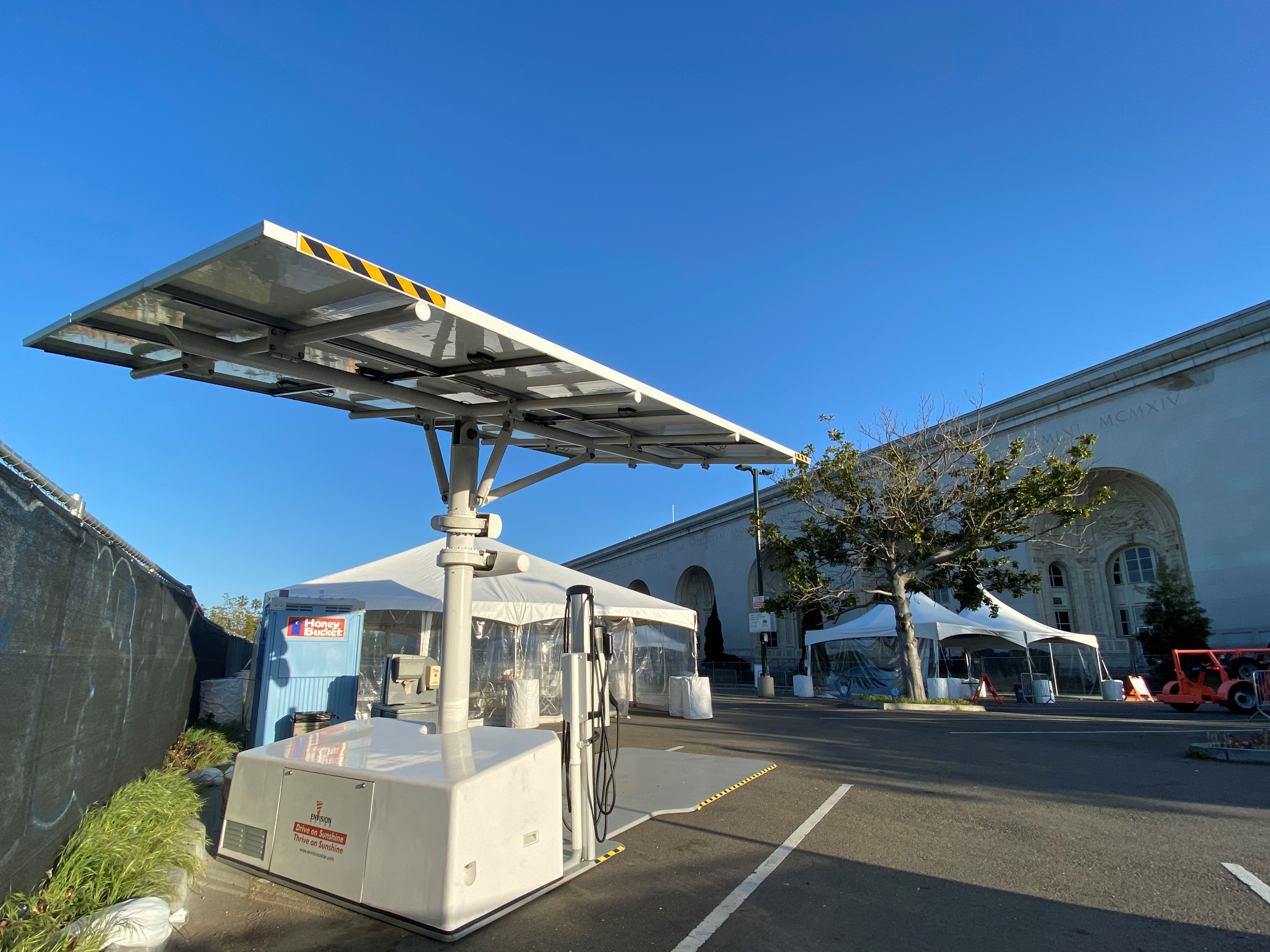 Envision Solar Oakland EV ARC Covid Redeployment April 2020