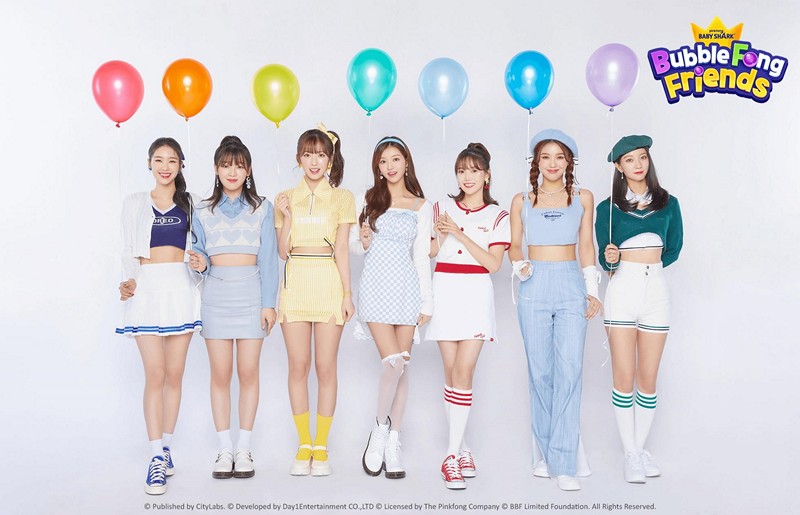 P2E Game 'Baby Shark BubbleFong Friends' Music Video Release Featuring K-Pop Girl Group 'Oh My Girl' 1