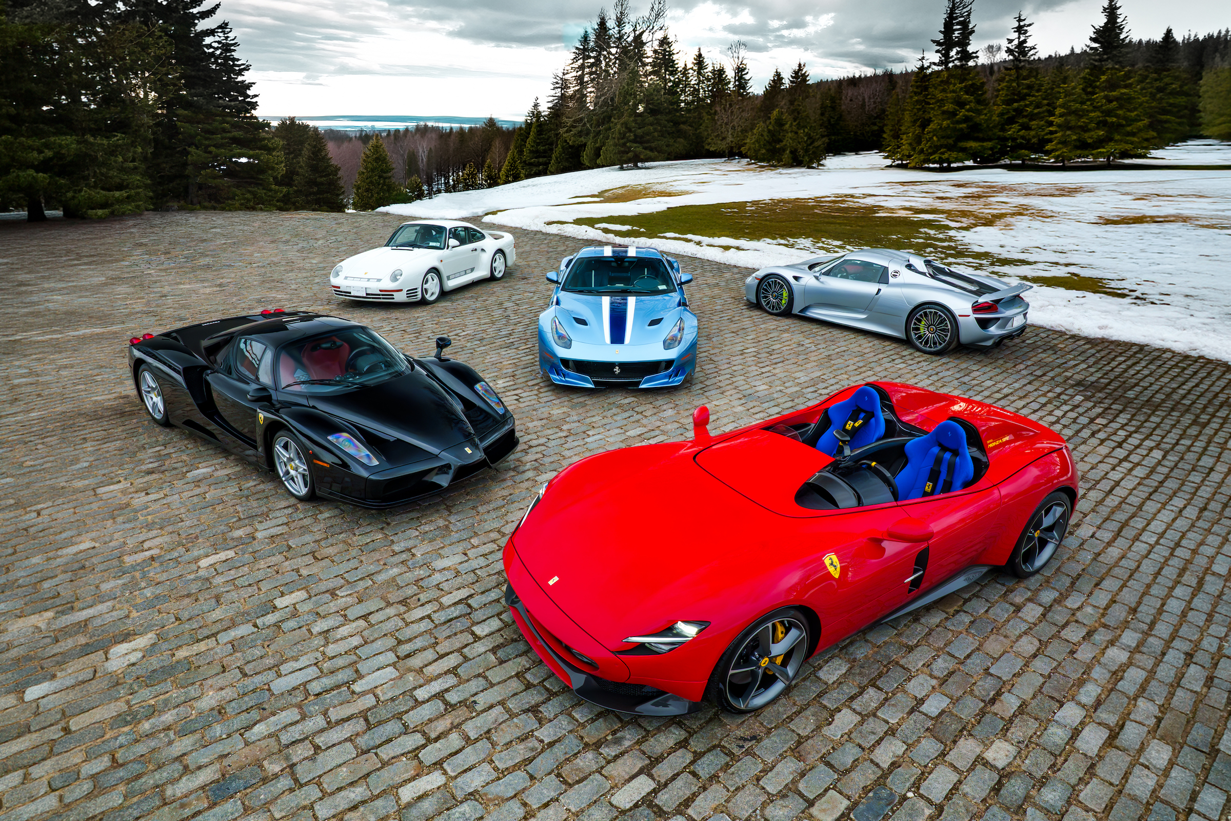 Broad Arrow Reveals Private Collection Led by Single-Owner Nero Ferrari Enzo as Final Entries for Amelia Concours Auction