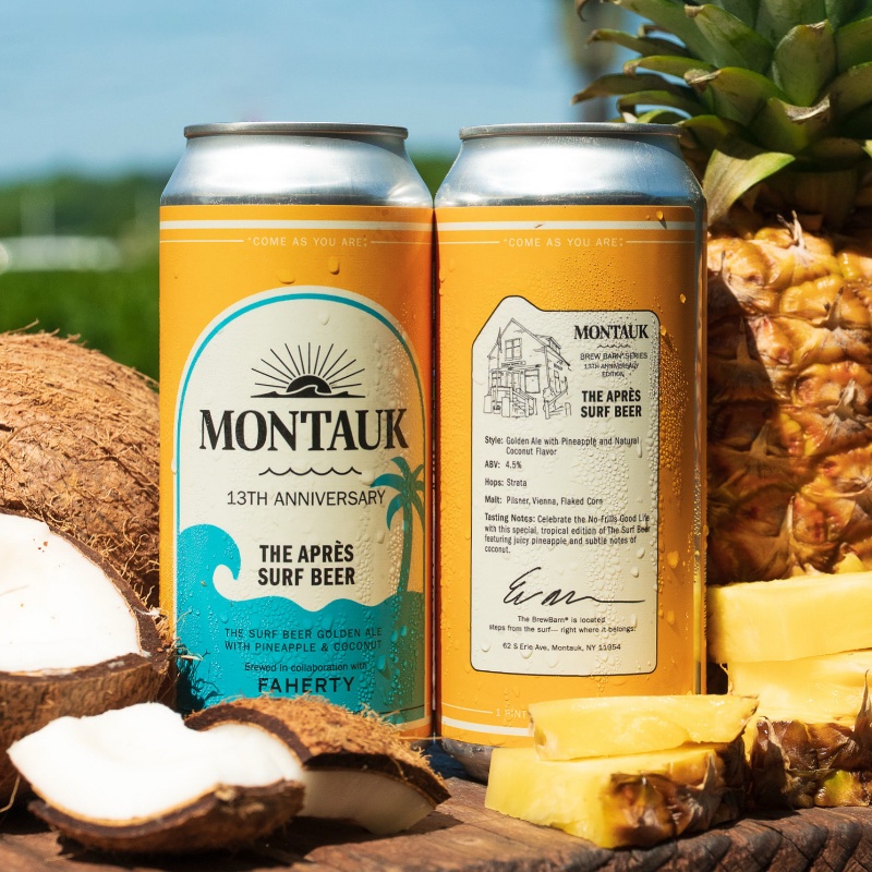 Montauk Brewing x Faherty 